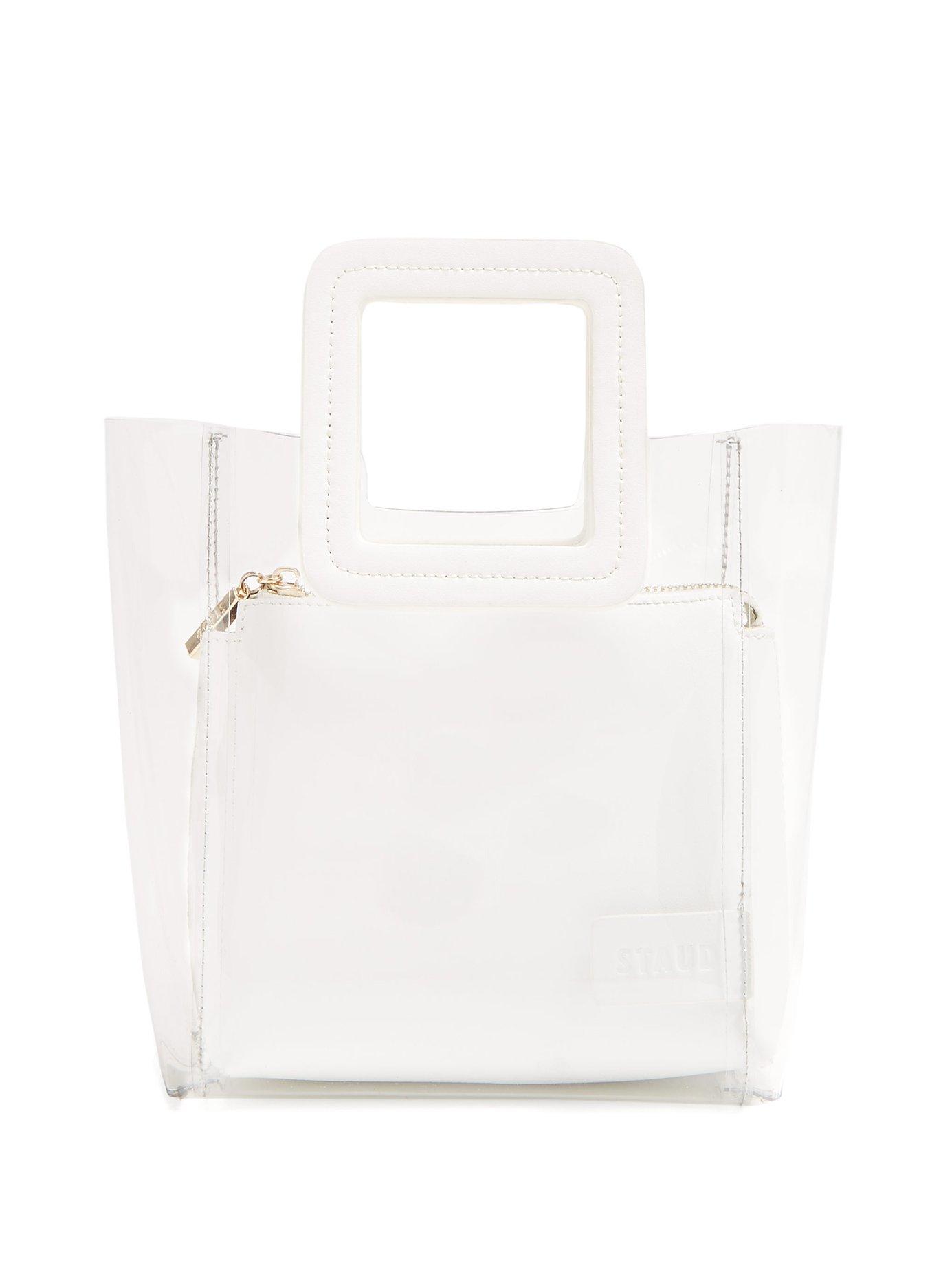 staud mini shirley bag black