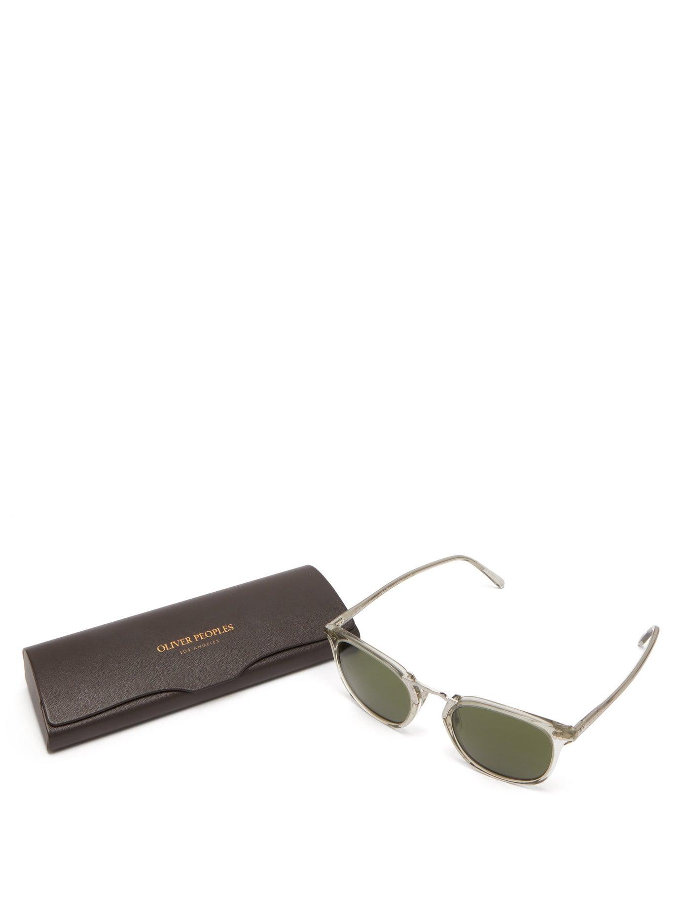 Oliver Peoples Roone Rectangular Acetate Sunglasses for Men | Lyst 