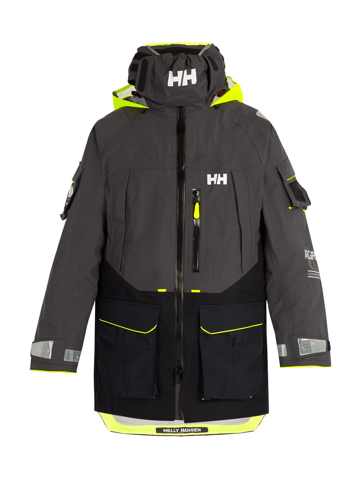 Helly Hansen Fleece Ægir Ocean Sailing Jacket Black for Men Lyst