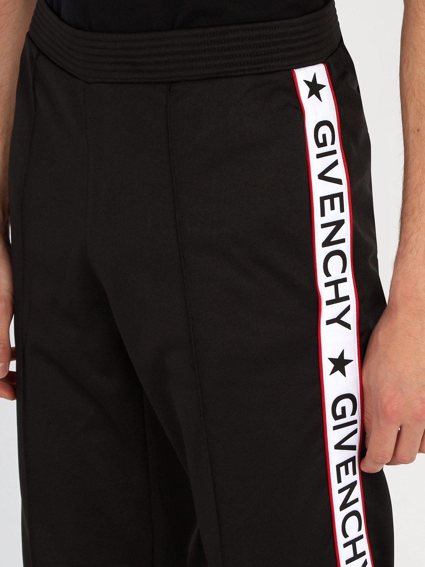 Pantalon de jogging à bandes latérales et logo Givenchy pour homme en  coloris Noir | Lyst