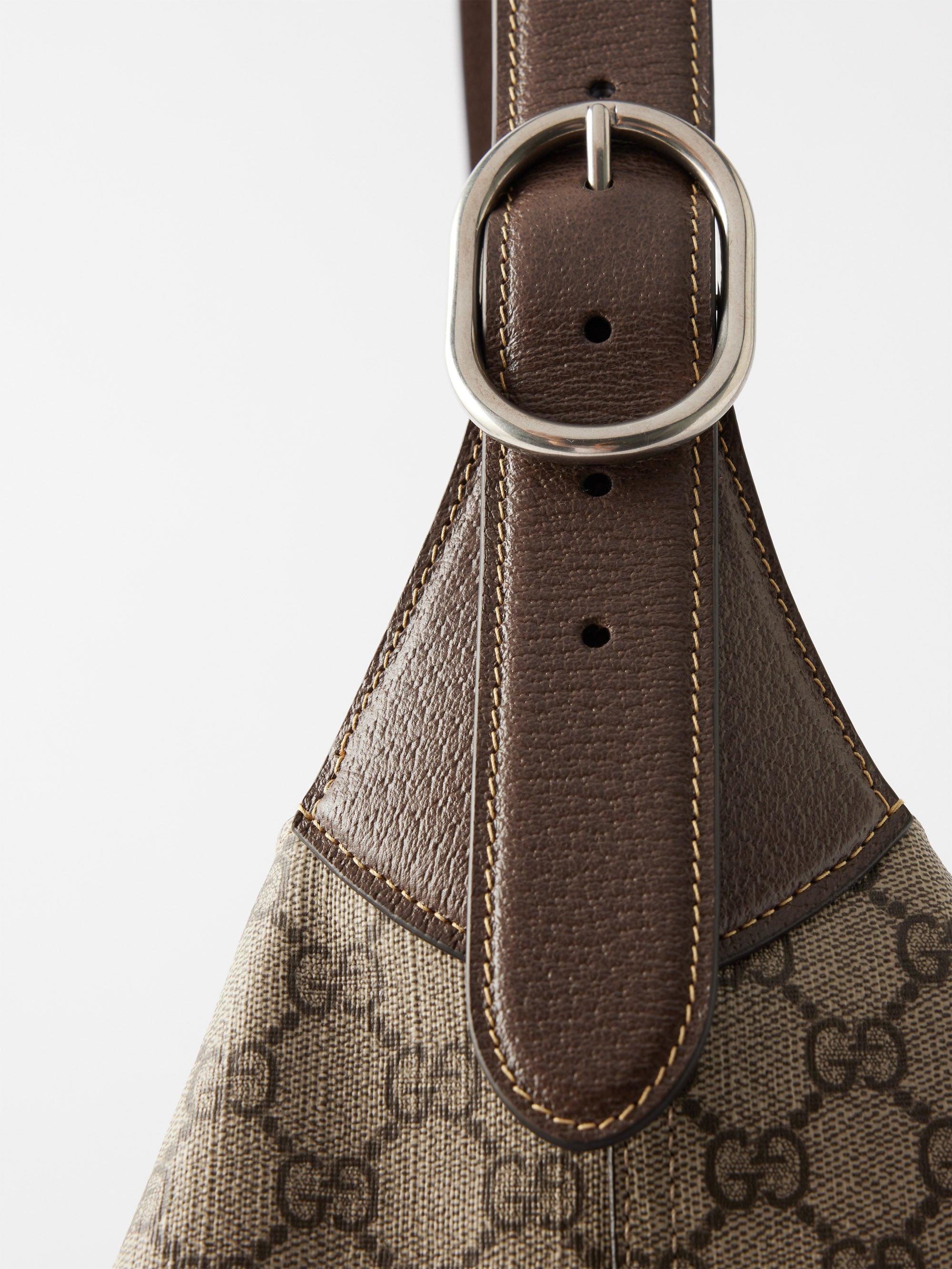 Gucci gg supreme large hobo sale