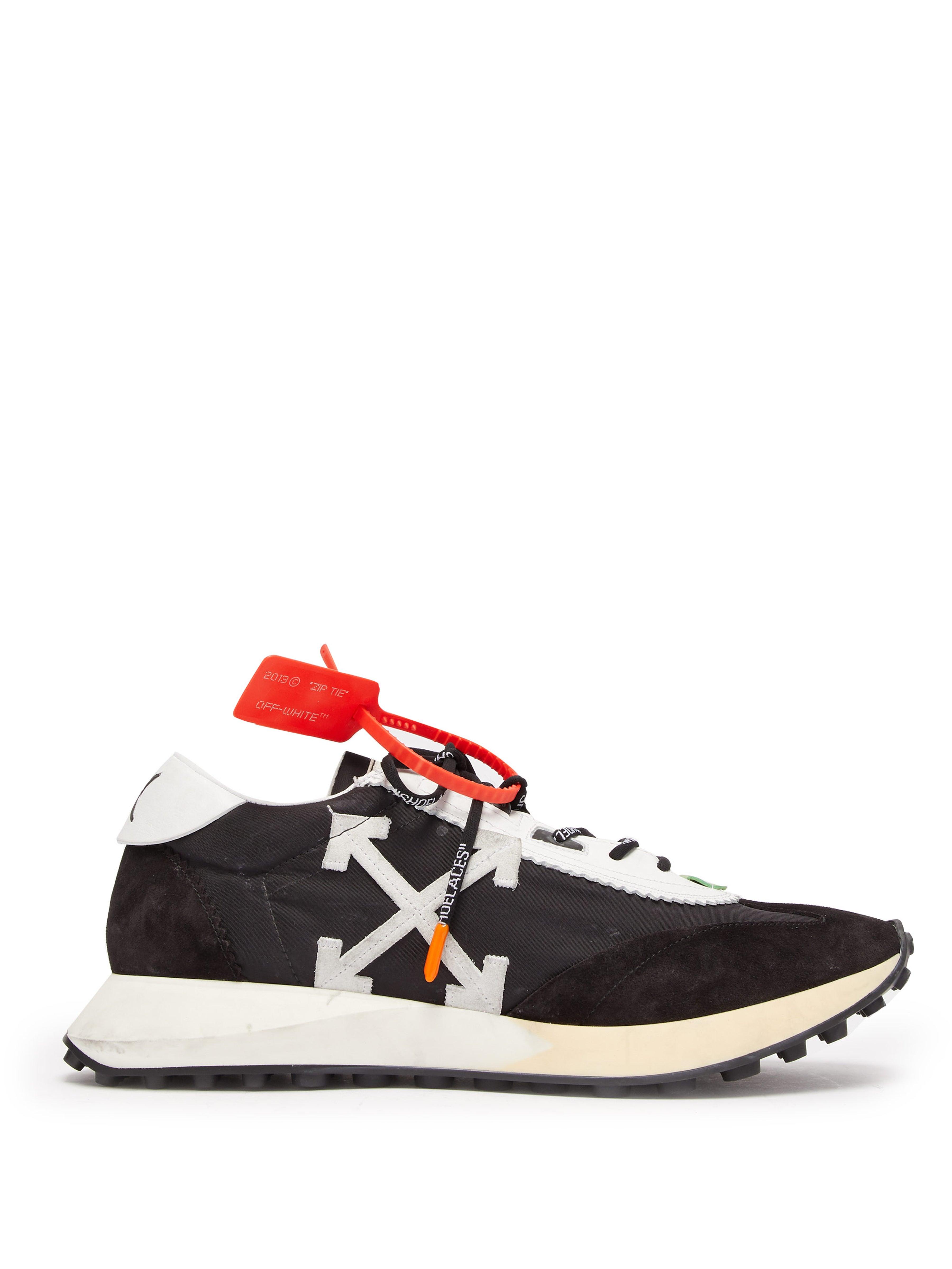 Off white running trainers Clearance