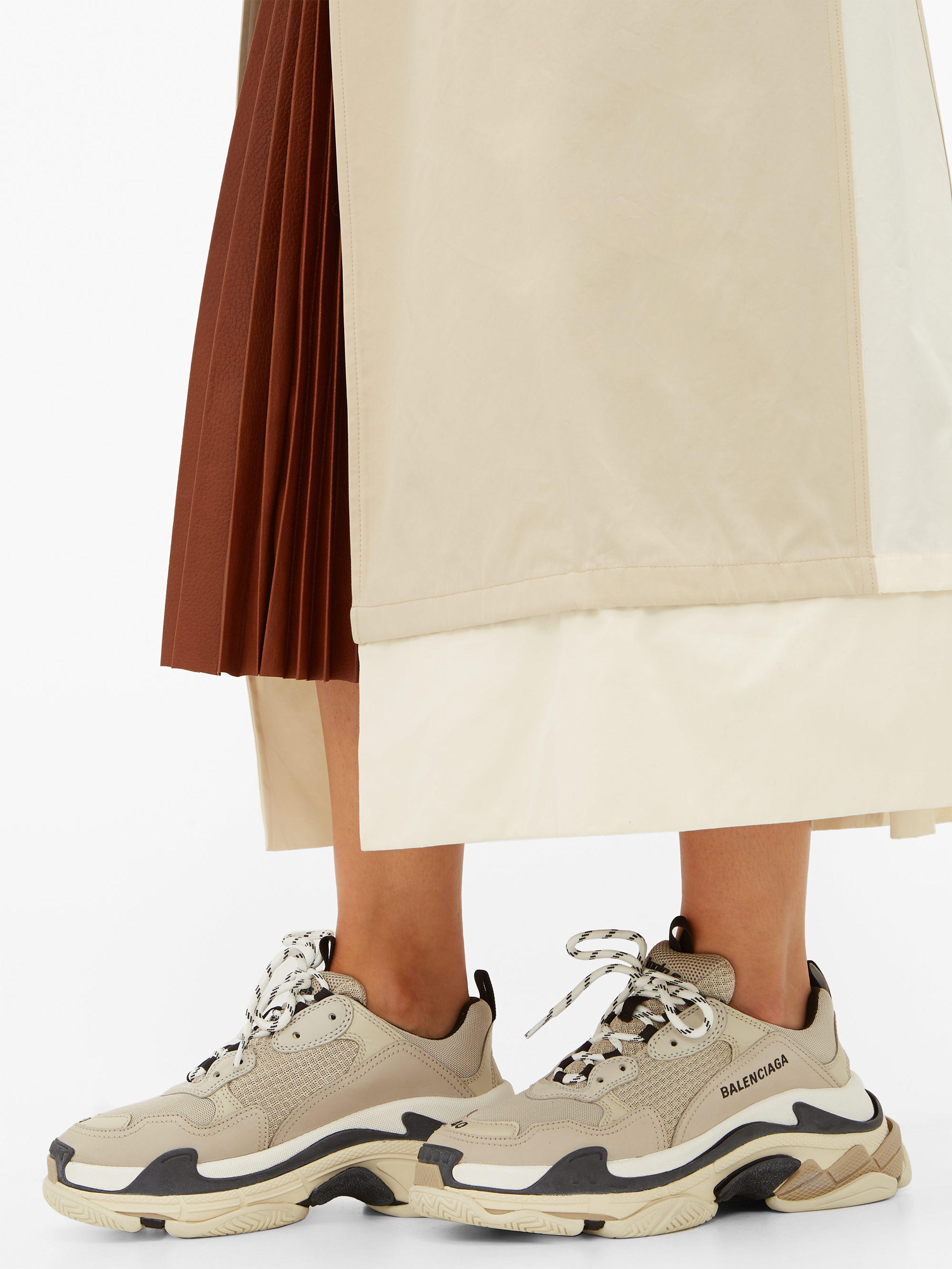 balenciaga low top trainers