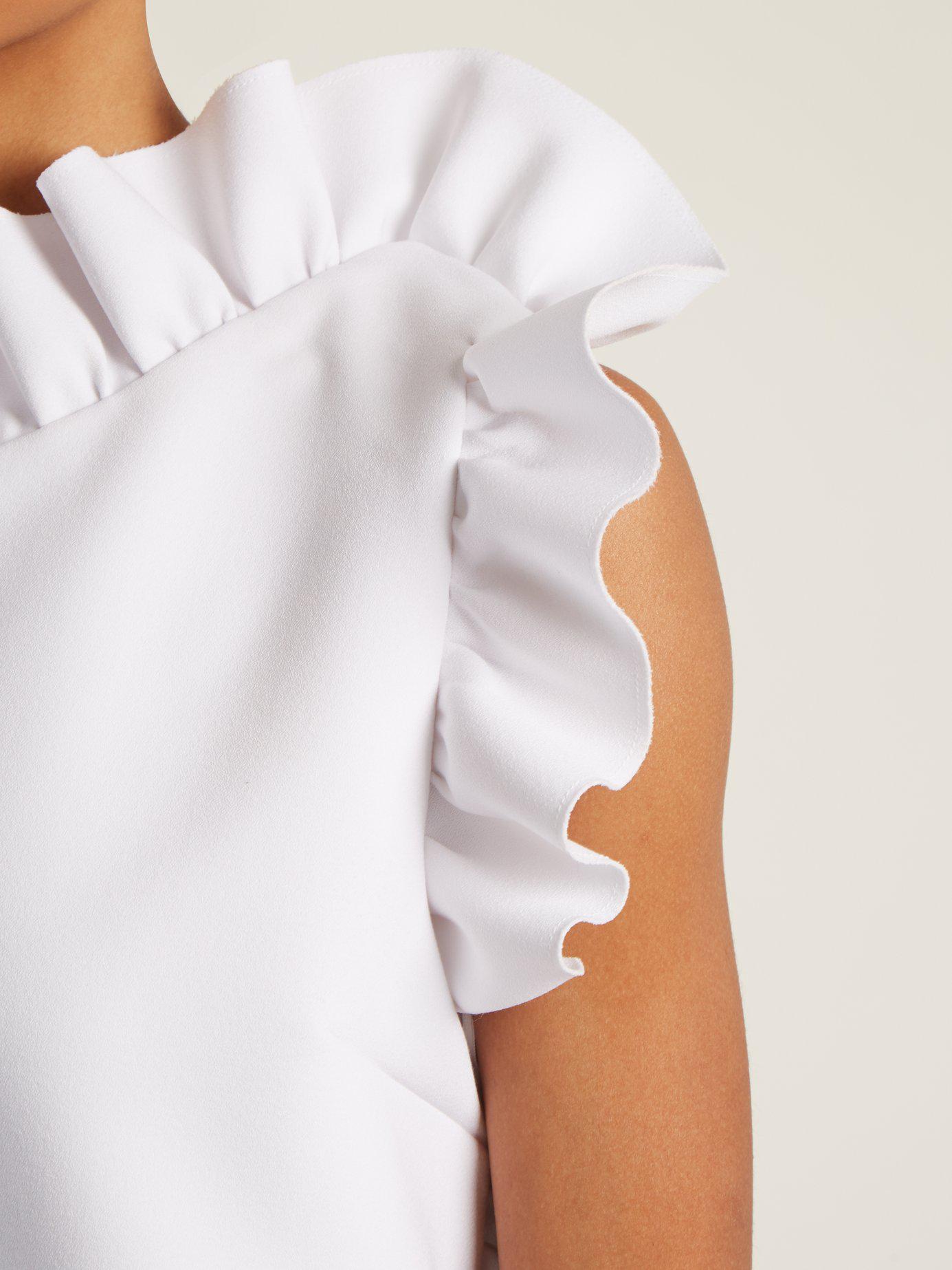 msgm white dress