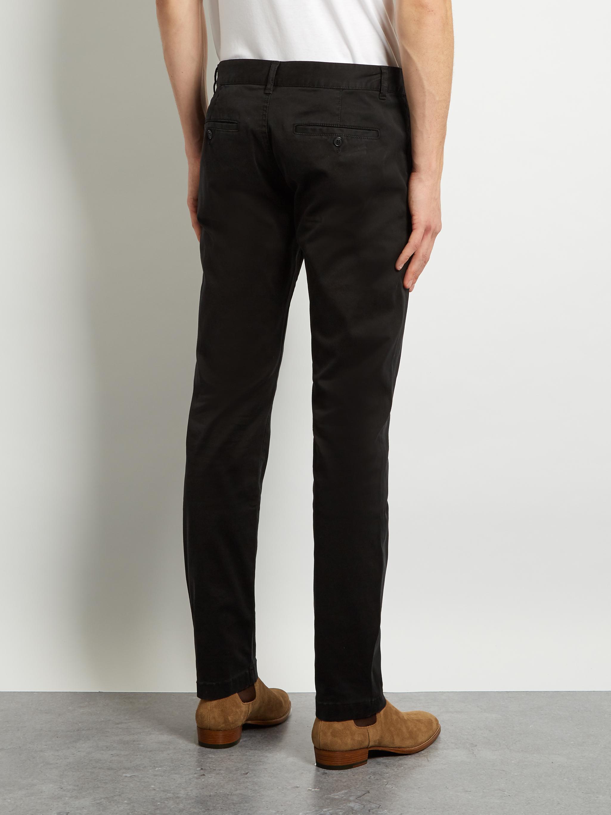 High-waisted tuxedo pants in velvet | Saint Laurent | YSL.com