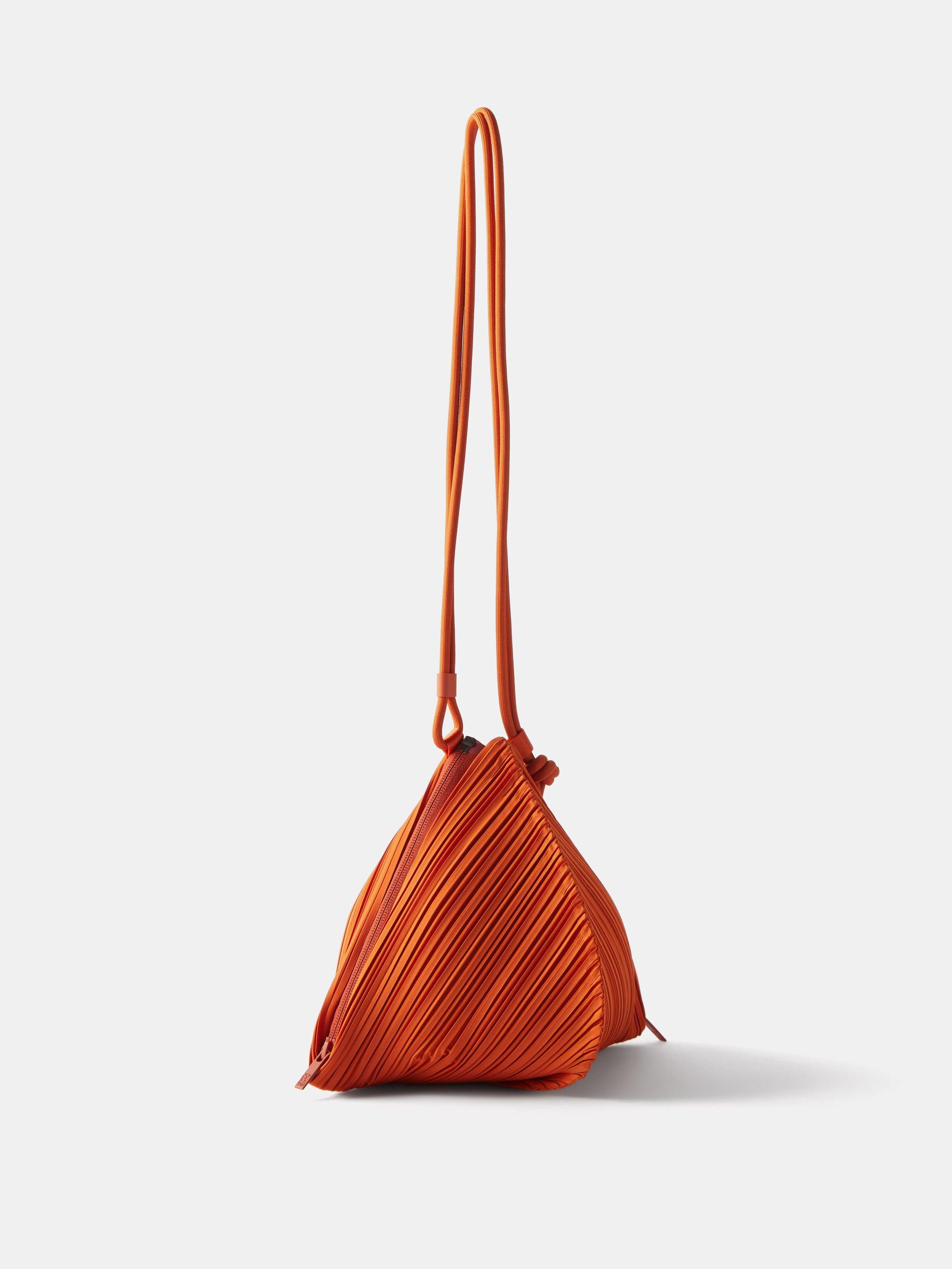 Pleats Please Issey Miyake Leaf Small Technical-pleated Cross-body
