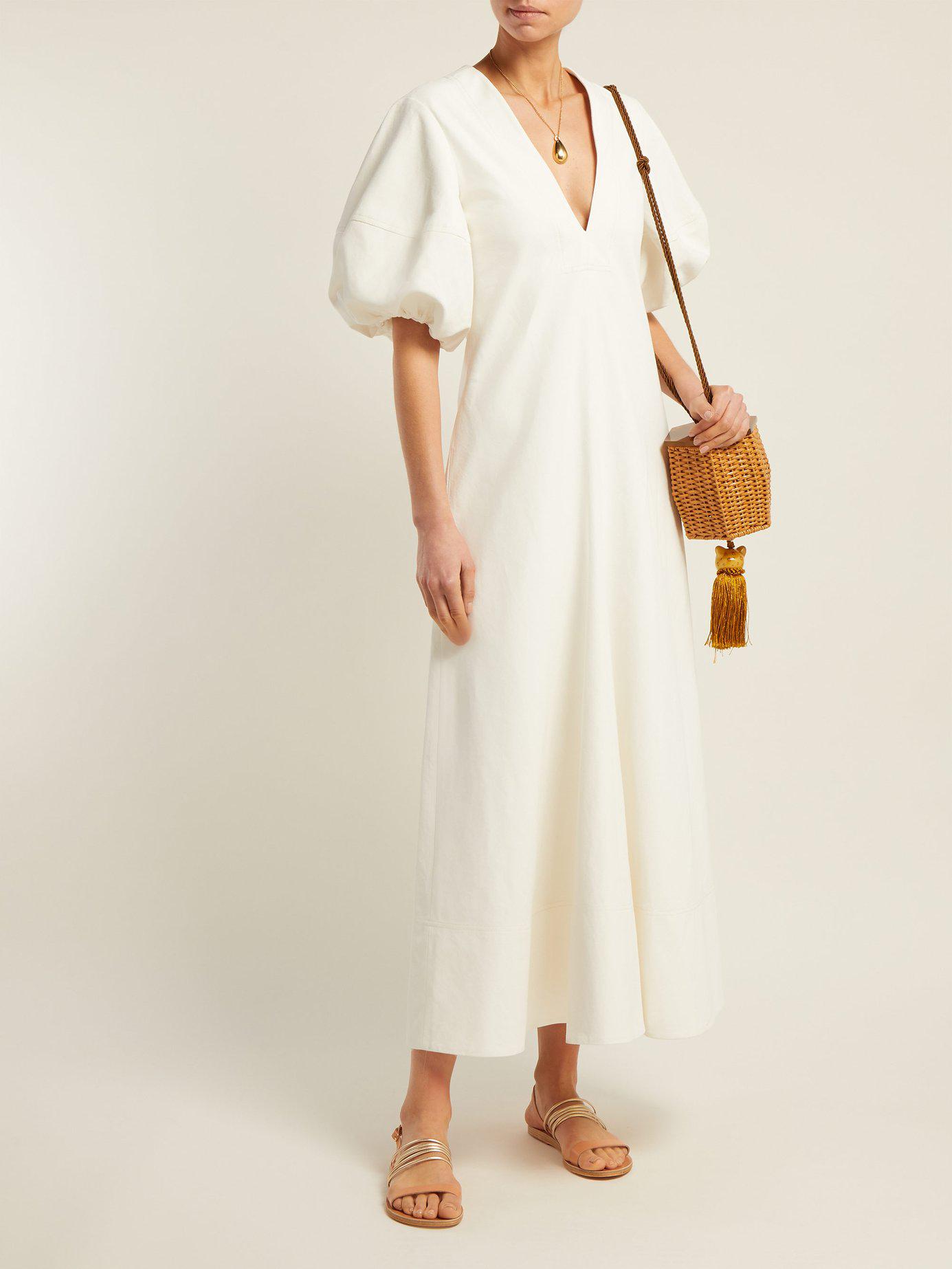 lee mathews white dress