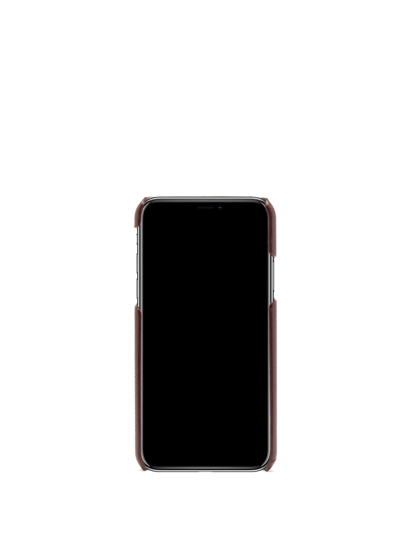 Saint Laurent Carry Loop Grained Leather Iphone® Xs Phone Case - Lyst