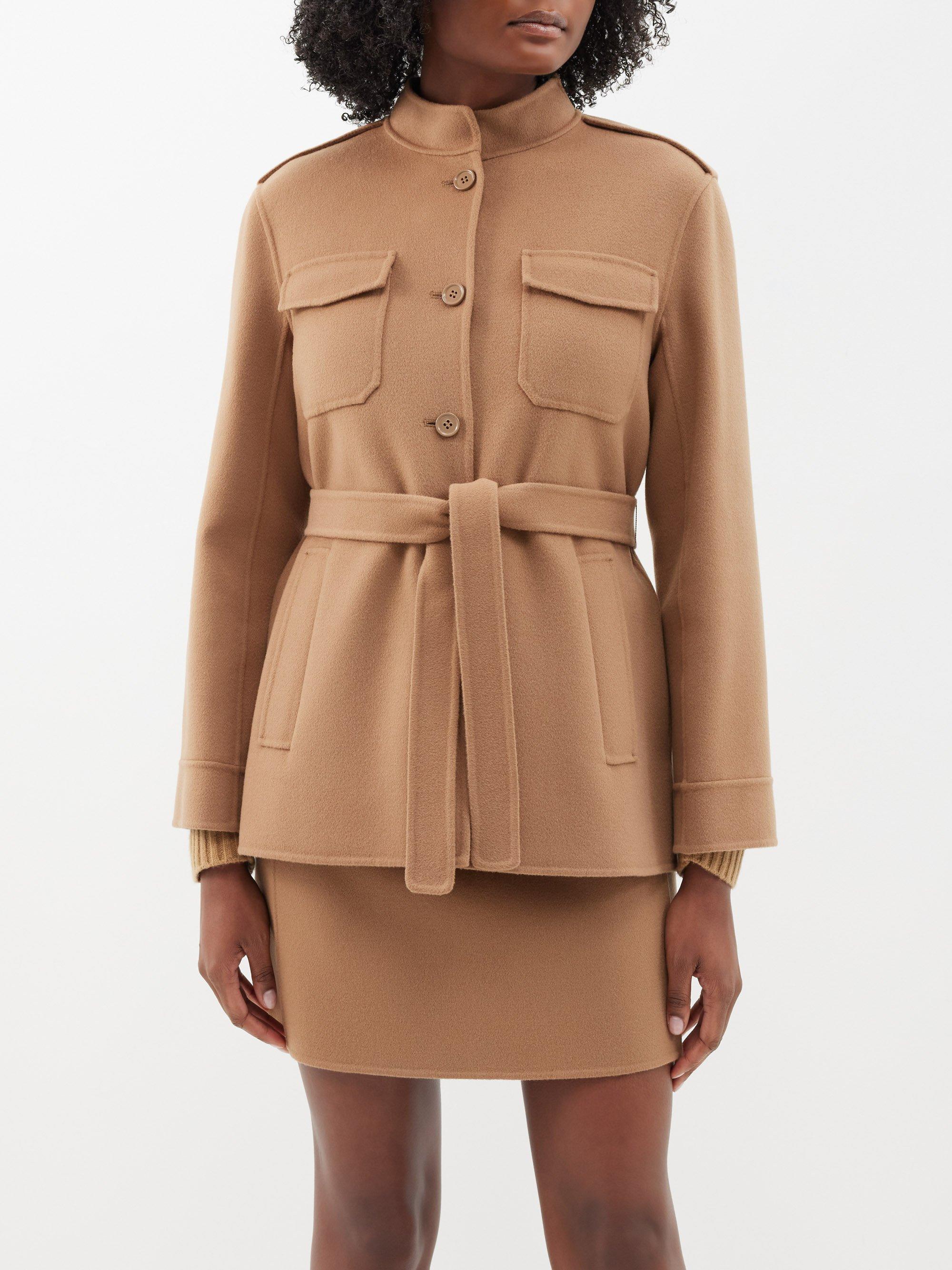 Max Mara S Amanda Jacket in Natural | Lyst Canada
