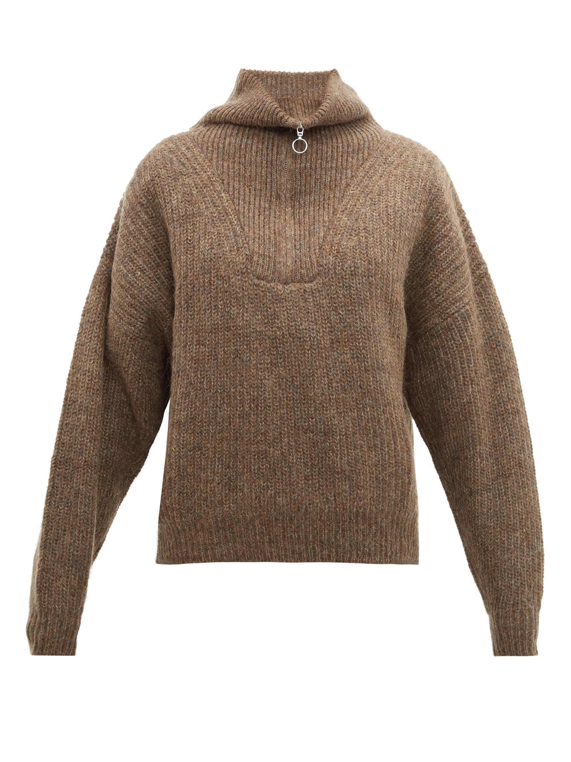 isabel marant etoile zip sweater