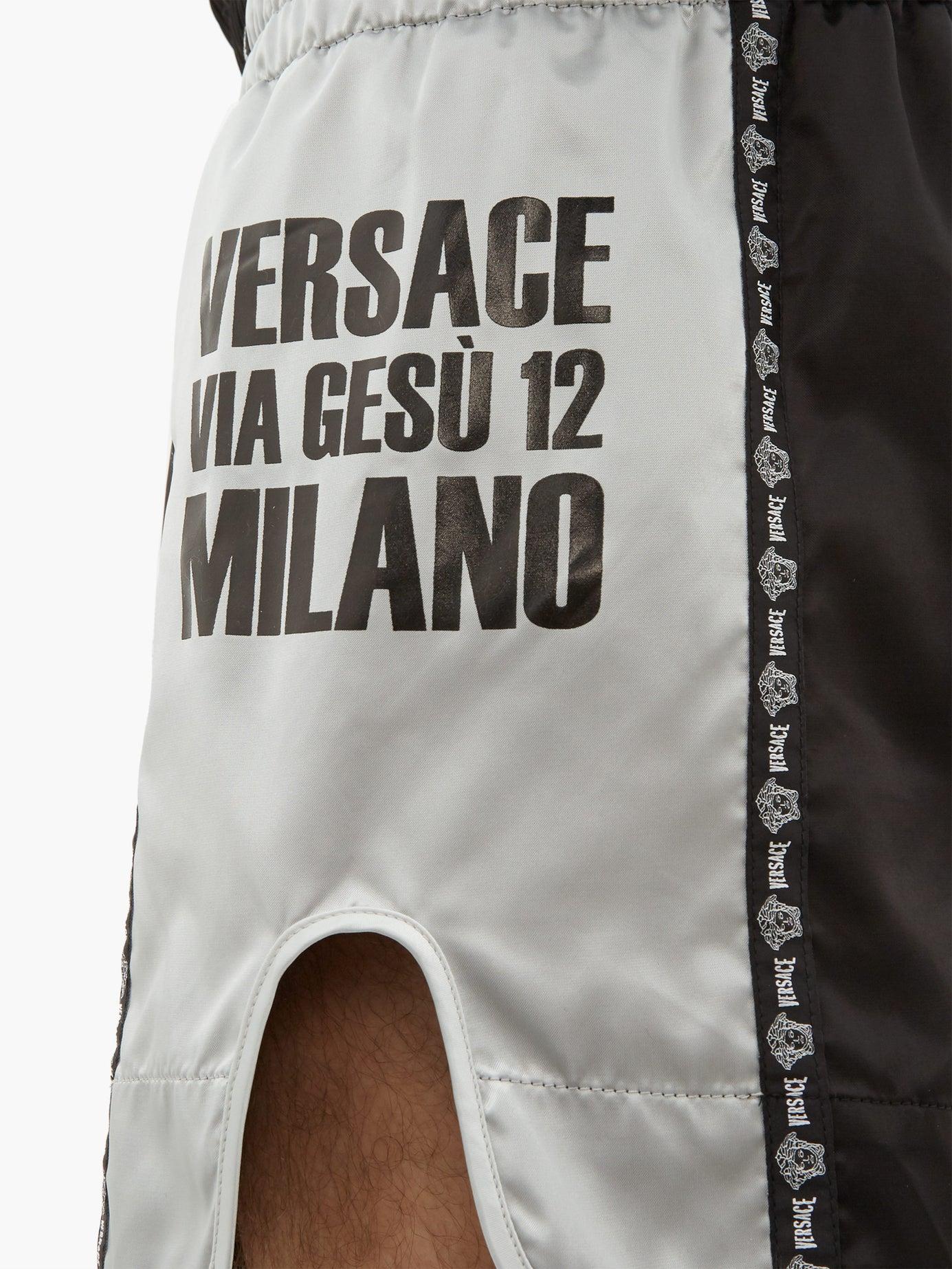 versace boxing robe