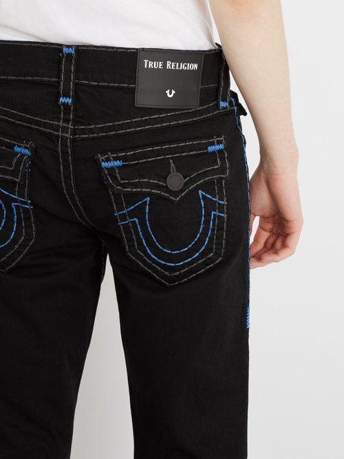 True Religion Denim Contrast Stitch Mid 