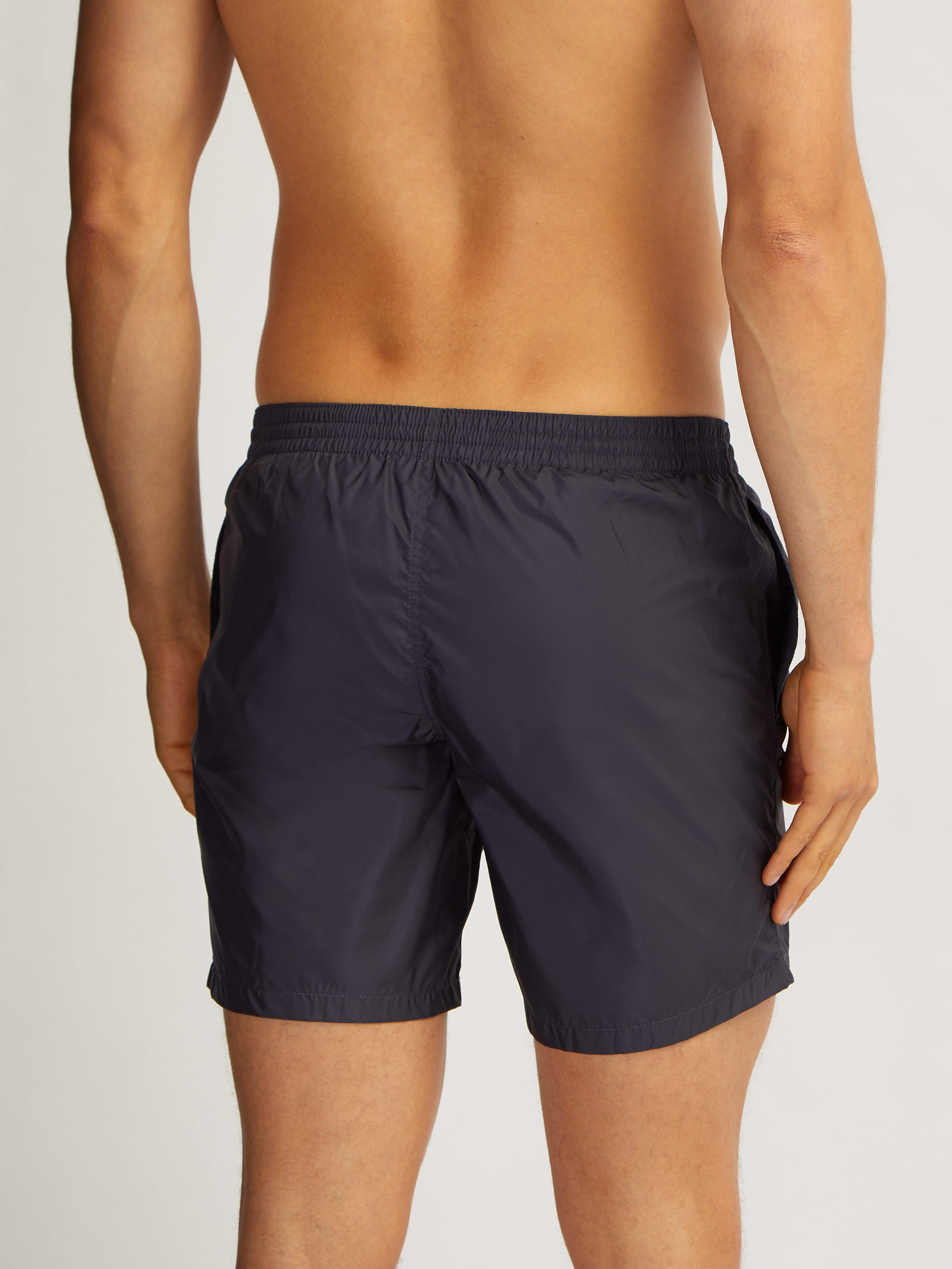 Fendi Fila Logo Swim Shorts in Dark Blue (Blue) for Men - Lyst