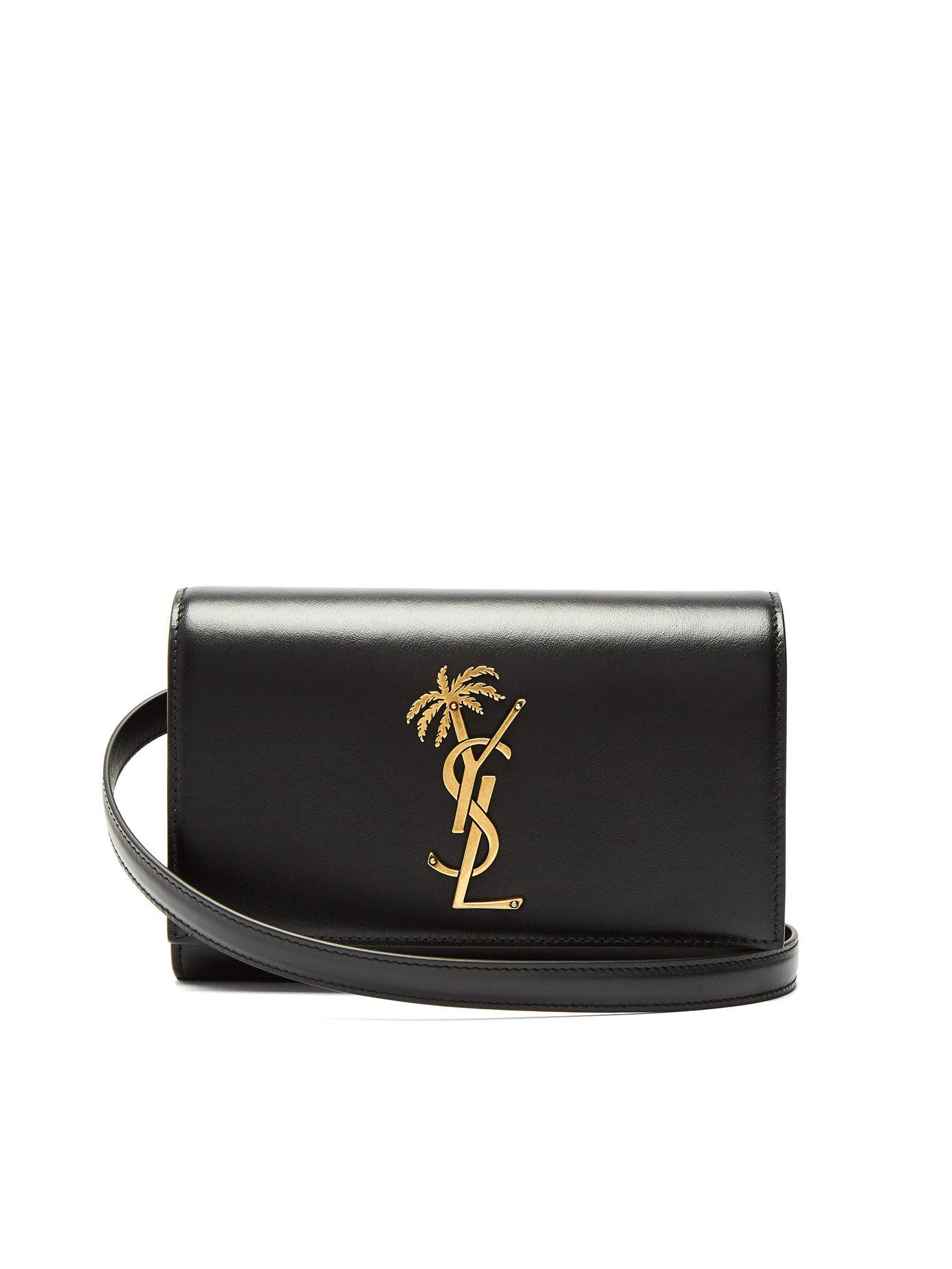 Saint Laurent Mini Kate Patent Leather Belt Bag