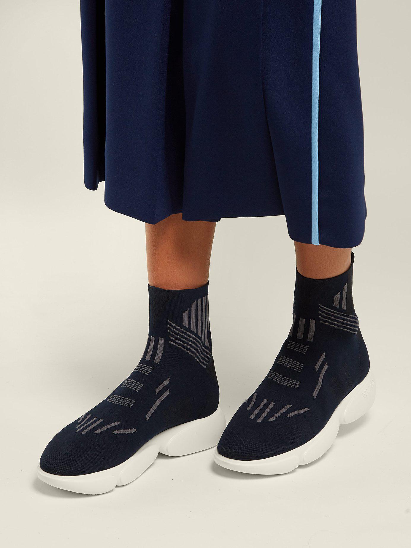 prada cloudbust high top