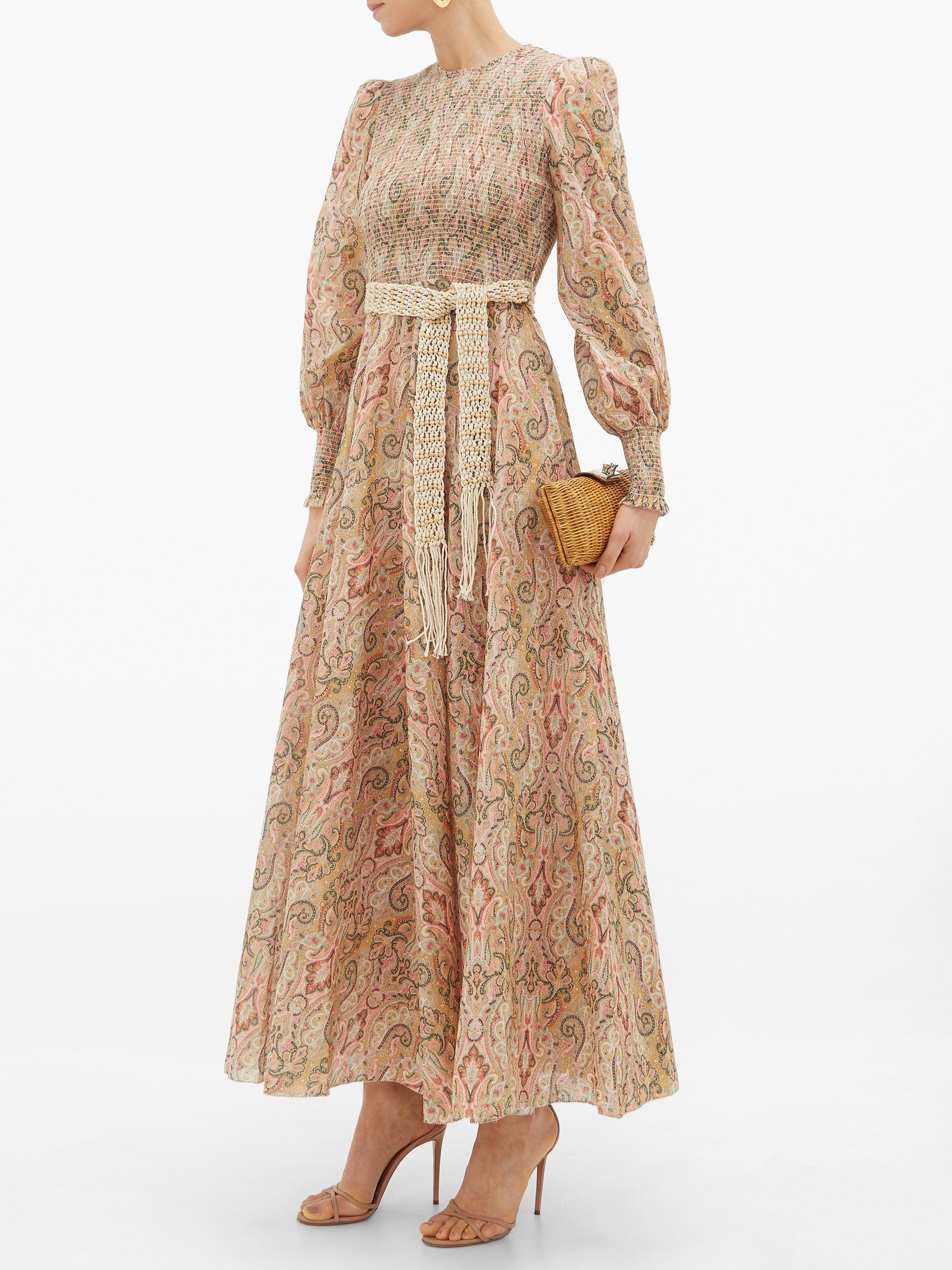 Zimmermann freja paisley dress Clearance