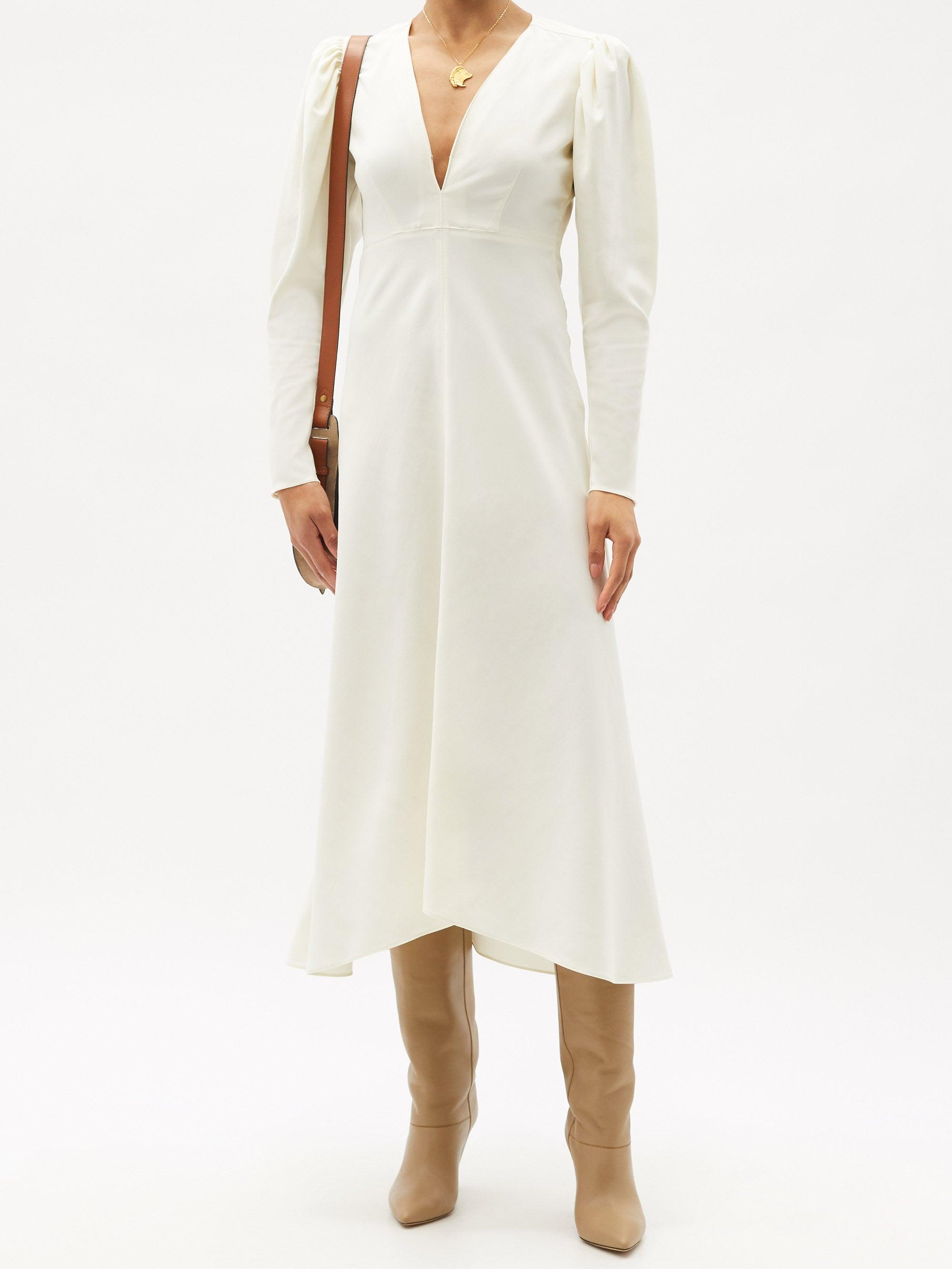Isabel Marant Silabi Puff-sleeve Crepe 