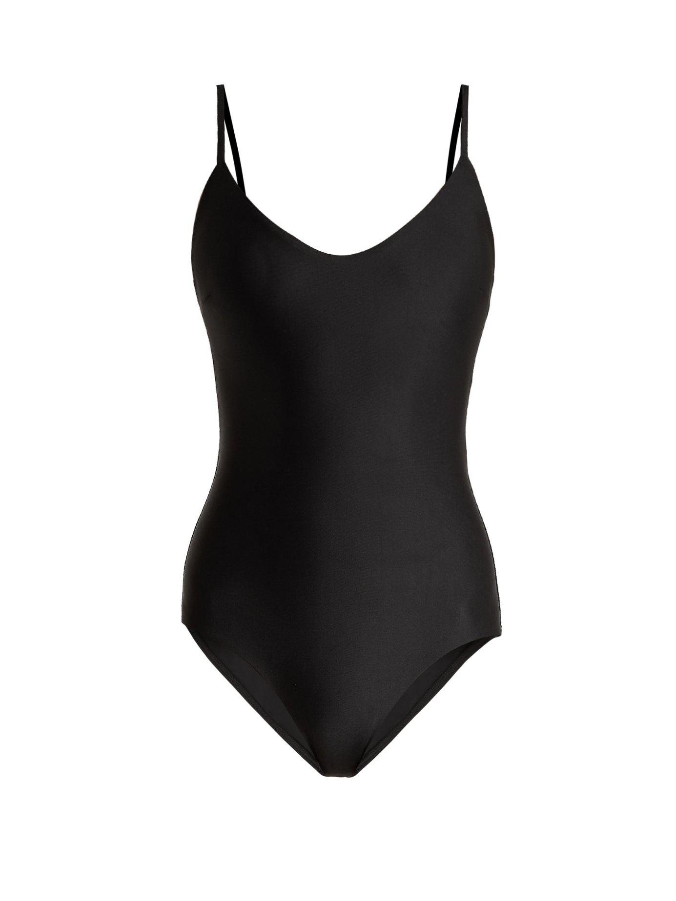 Lyst - Matteau The Scoop Swimsuit in Black