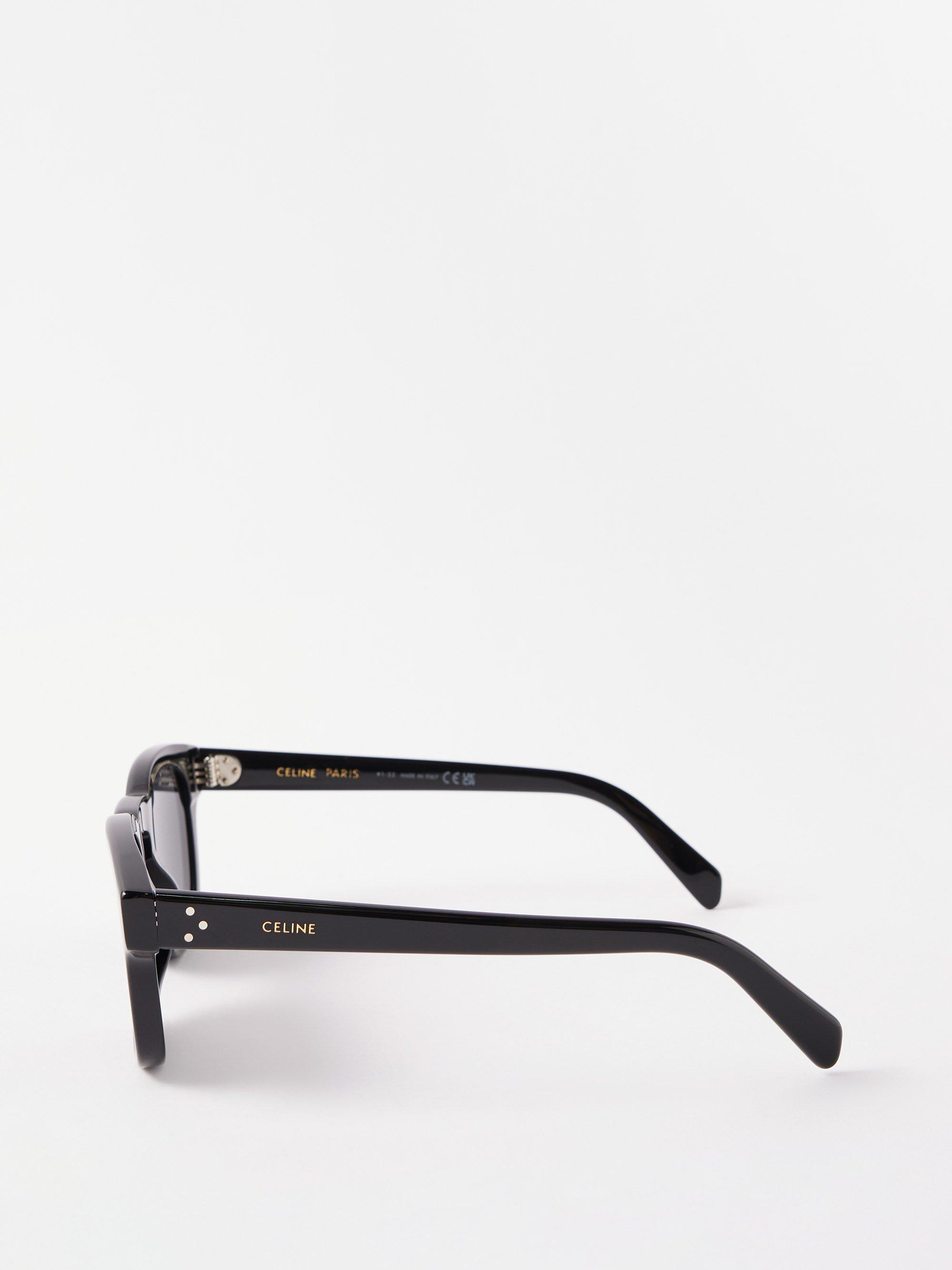 fire Reception harmonisk Celine D-frame Acetate Sunglasses in Natural for Men | Lyst