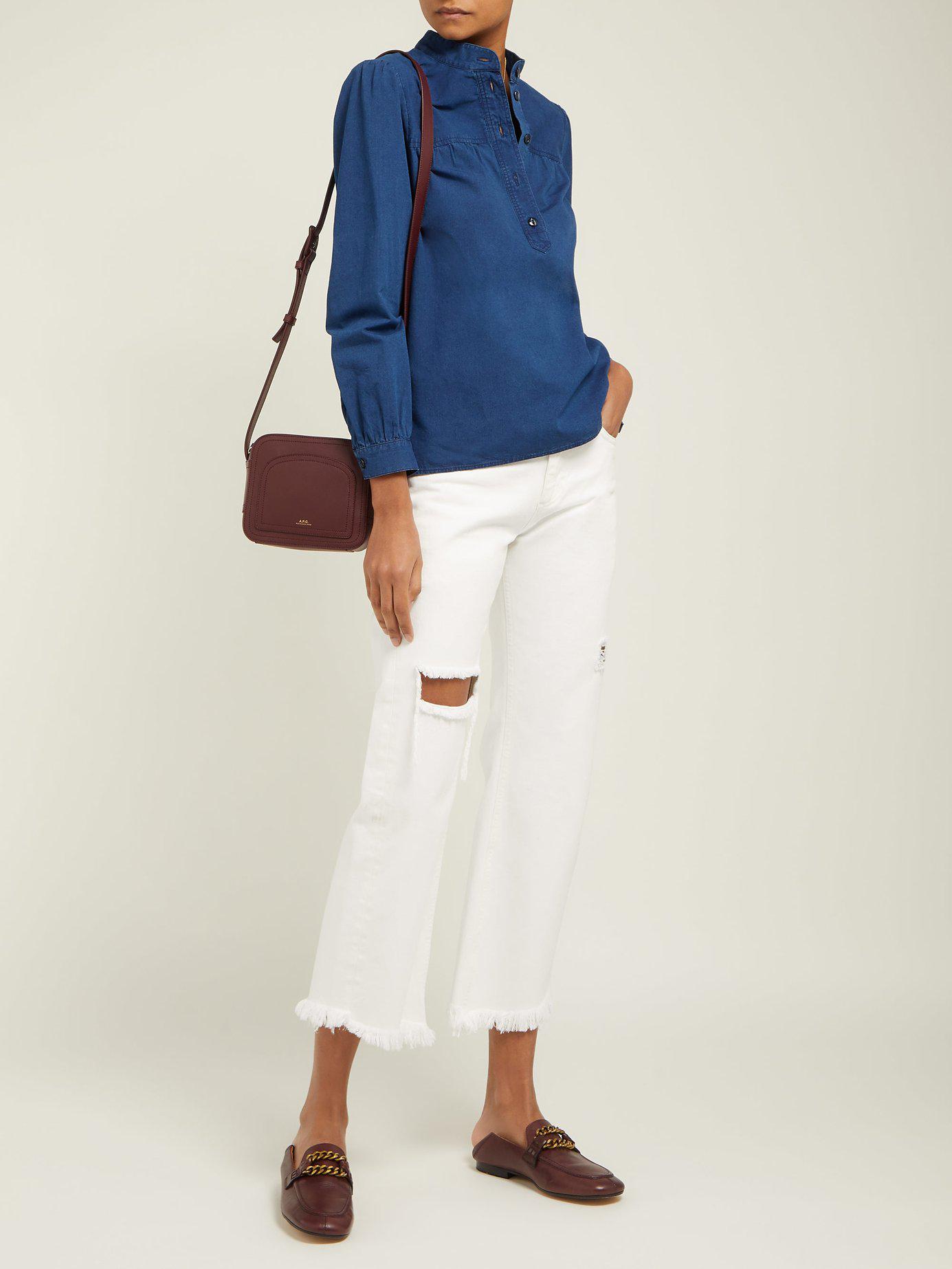 Burgundy Smooth Louisette brilliantly Bag