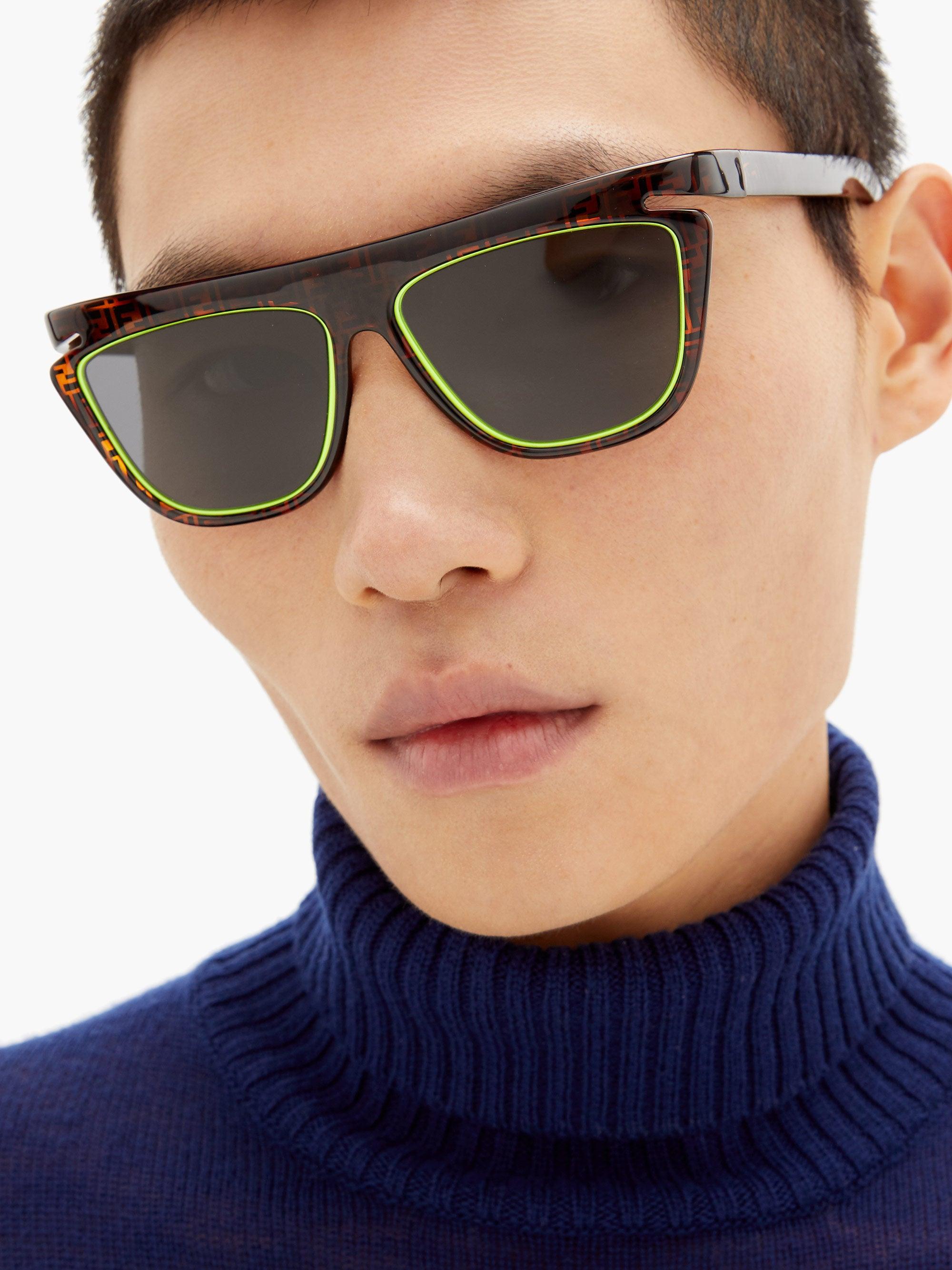 fendi d frame sunglasses