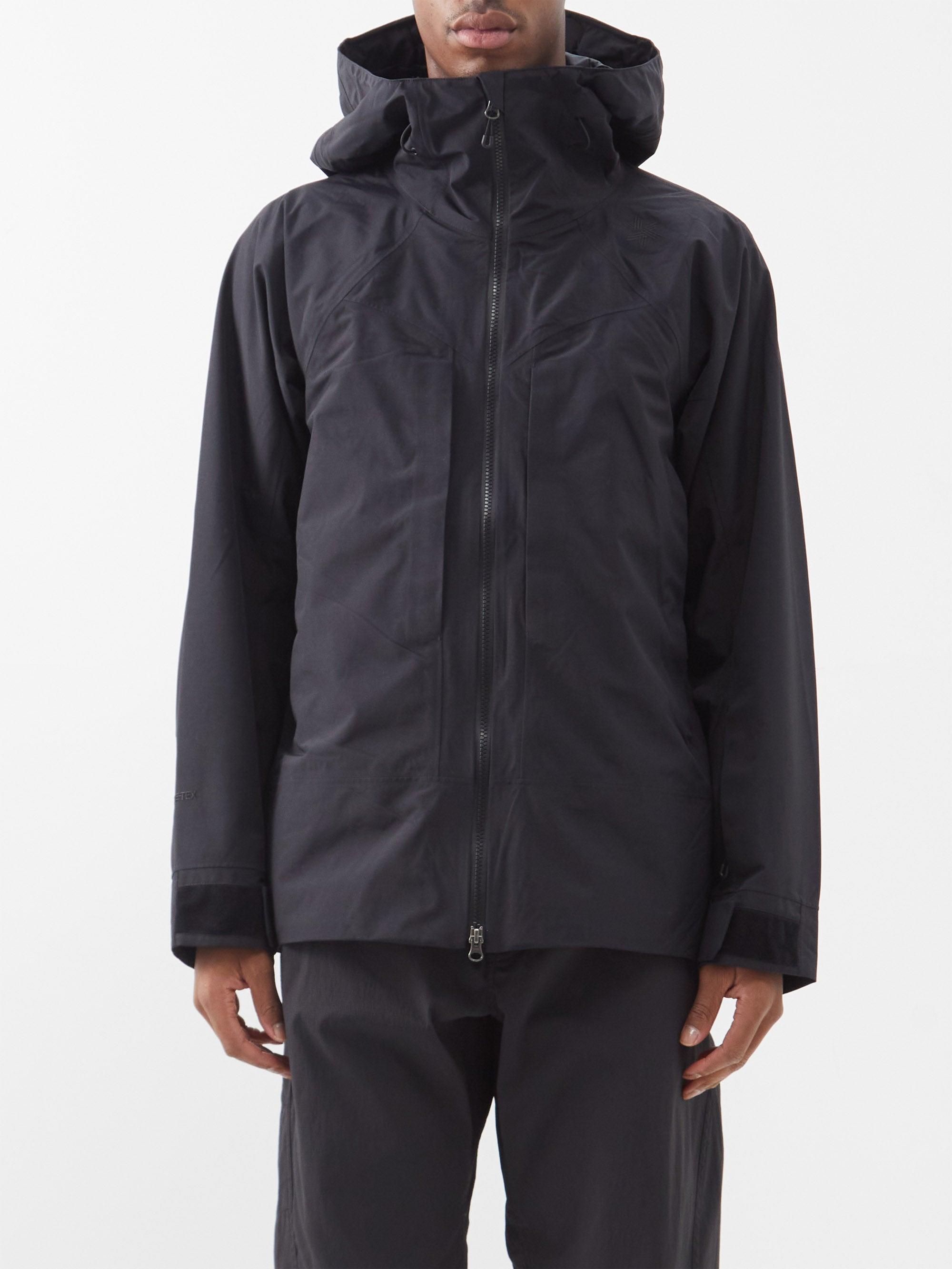 Goldwin Hooded Gore-tex Ski Jacket in Blue for Men | Lyst