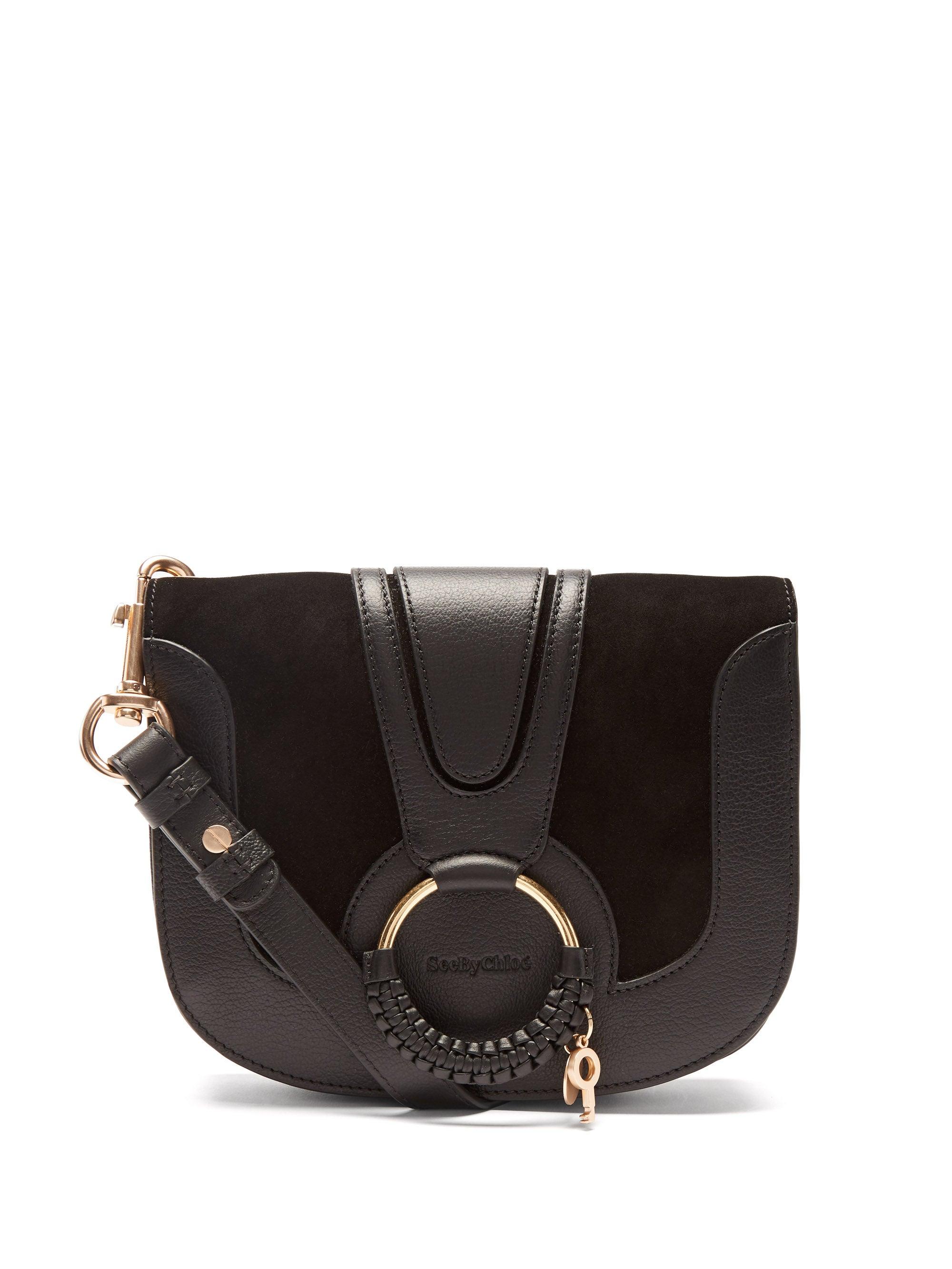 hana small leather crossbody bag