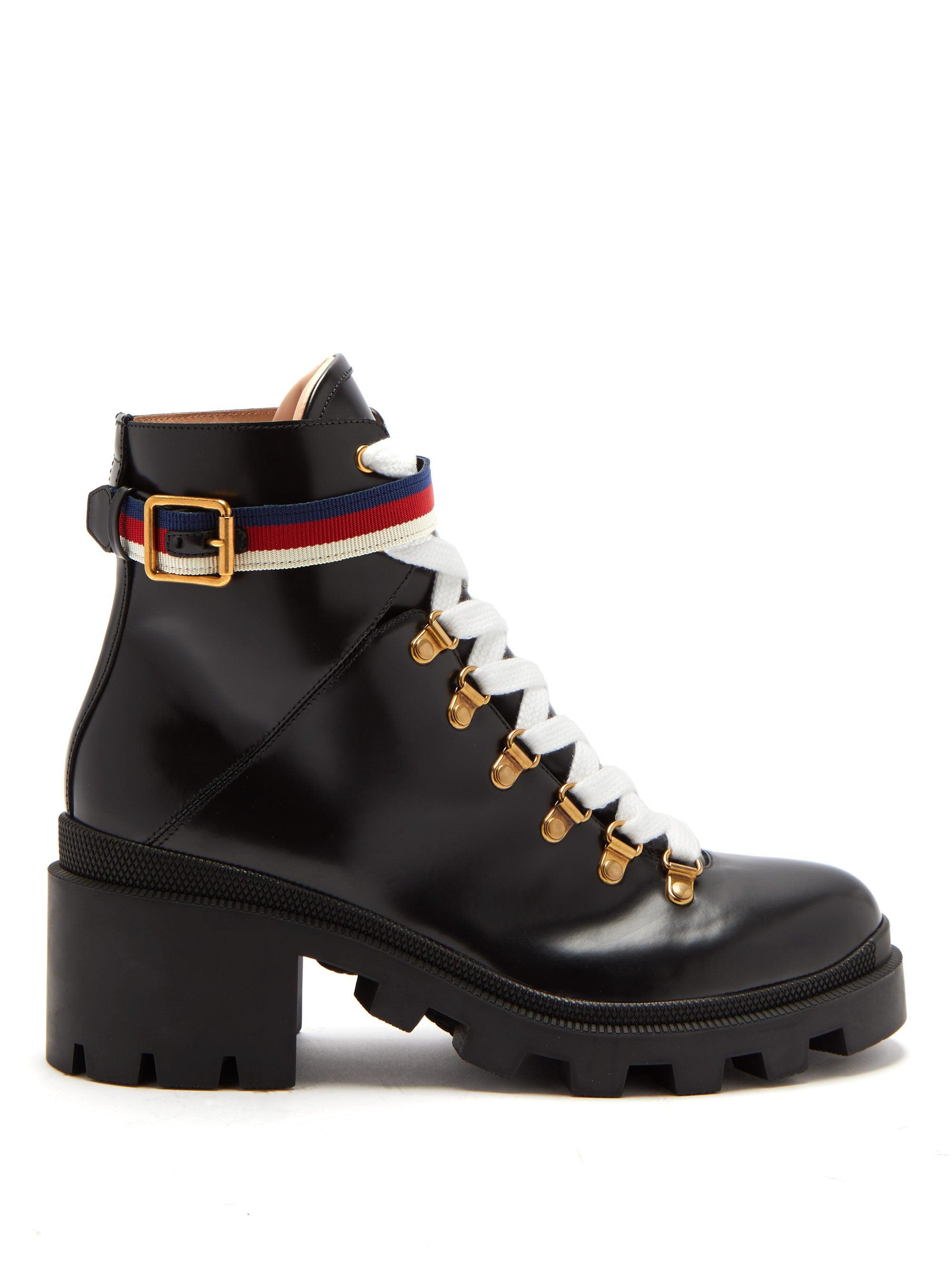 gucci boots snake on bottom