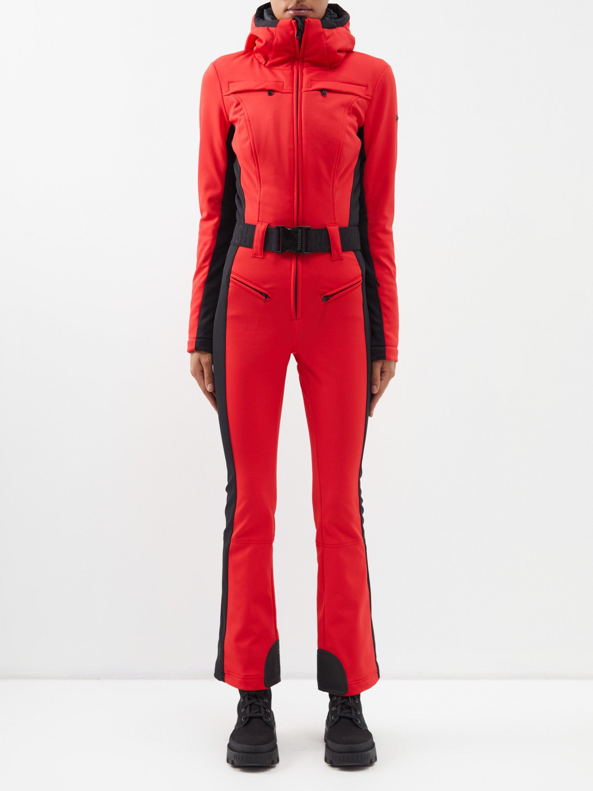 Goldbergh Parry Down Softshell Ski Suit in Red | Lyst Canada