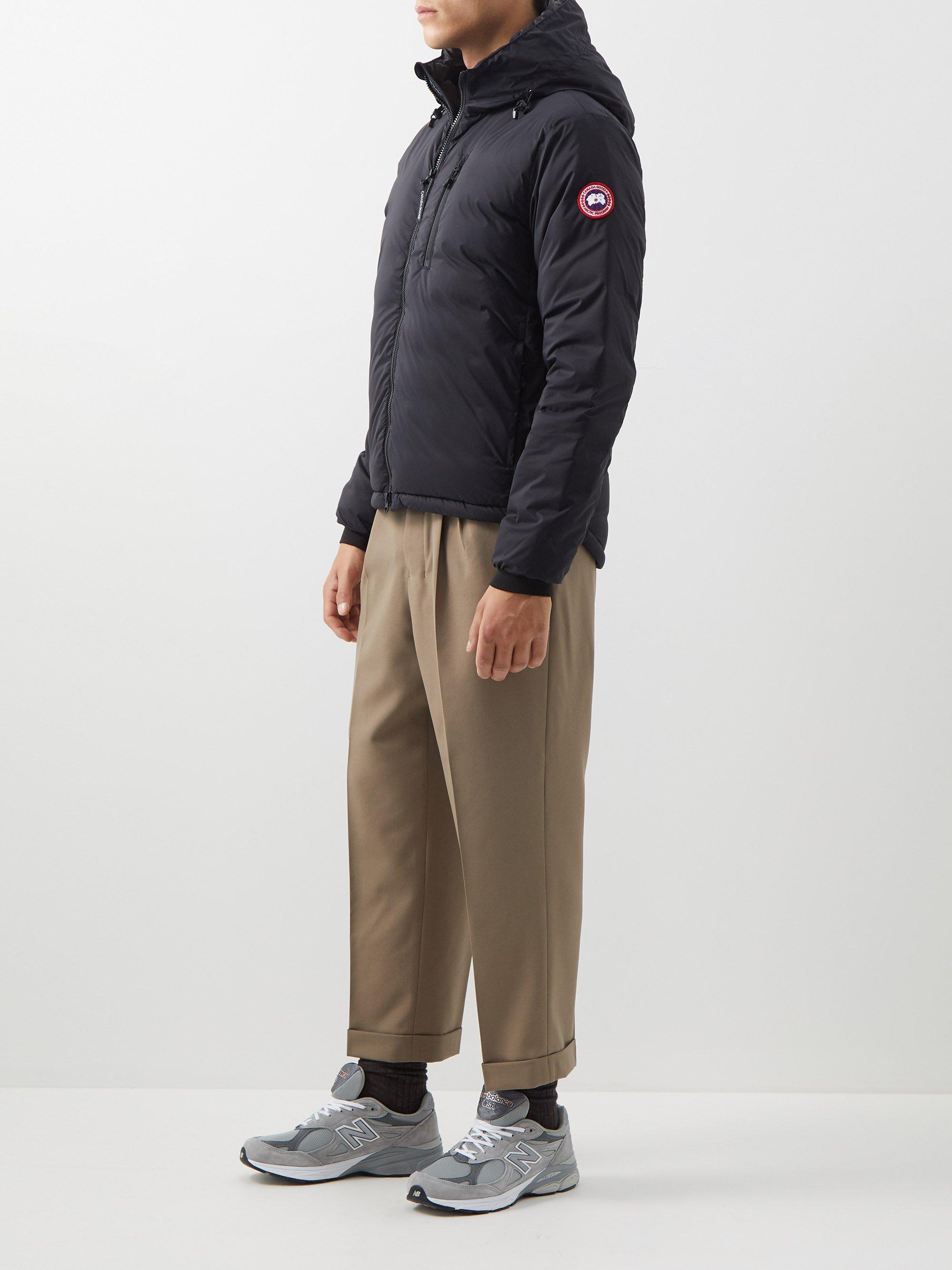 Canada Goose Lodge Packable Down Jacket in Black for Men | Lyst