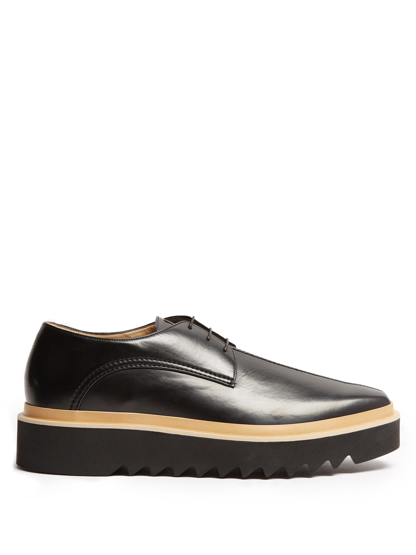 Stella McCartney Faux-leather Platform Derby Shoes in Black for Men | Lyst  Canada