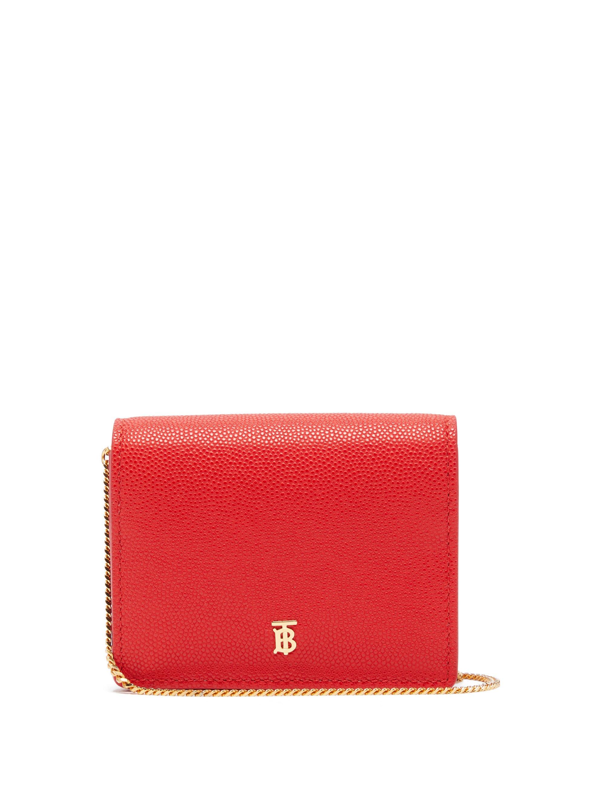 burberry jessie chain wallet