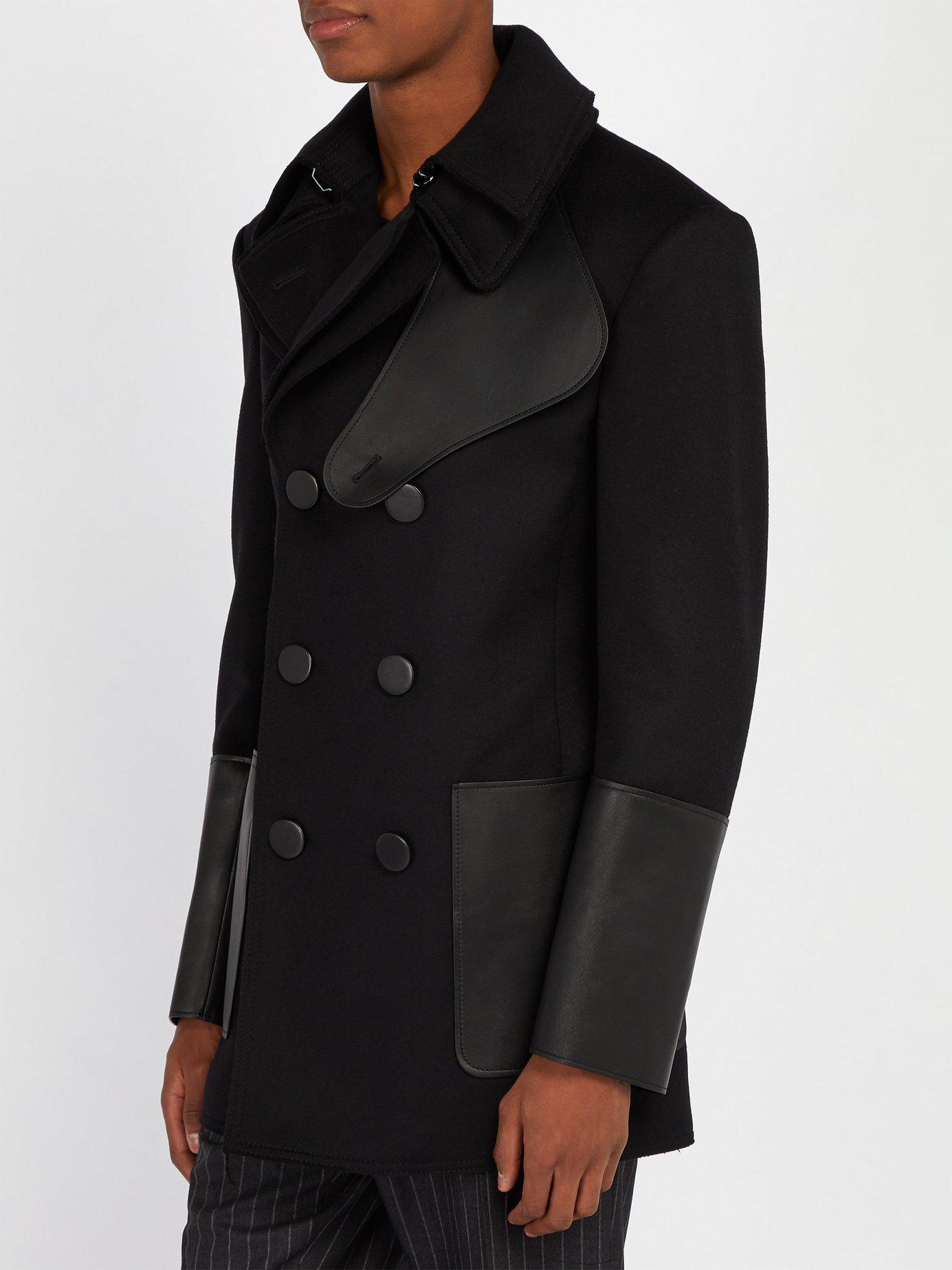 alexander mcqueen peacoat