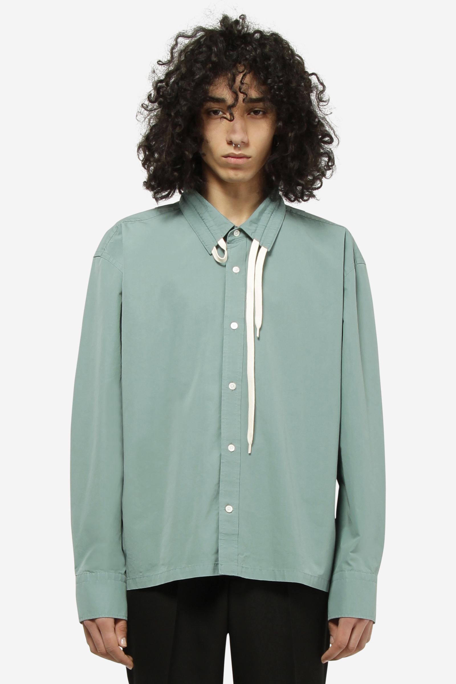 Craig Green Cotton Box Shirt in Green 