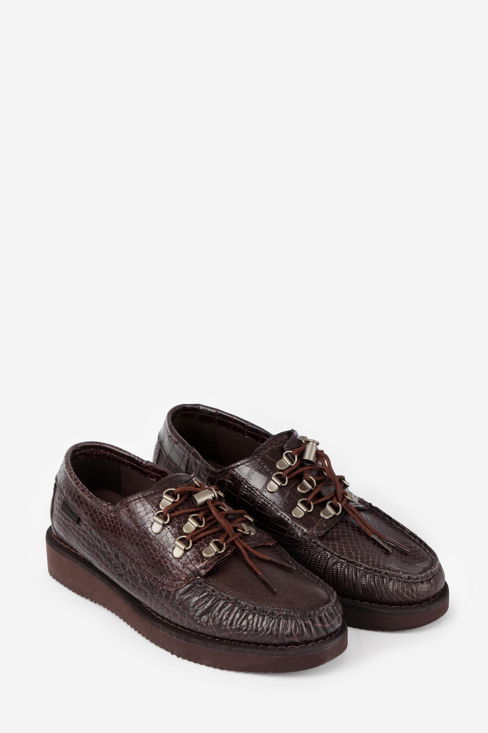 Sebago Leather Overlap Exotic Engineered Garments X Loafers for 