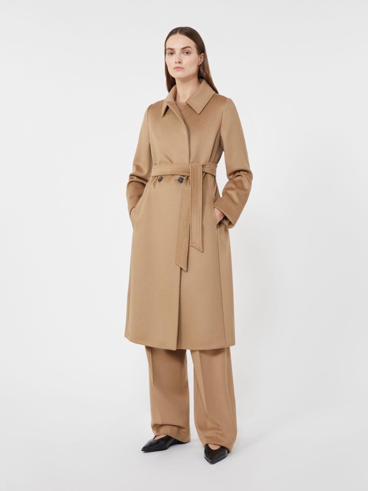 Manteau Peignoir En Laine Max Mara en coloris Neutre Lyst