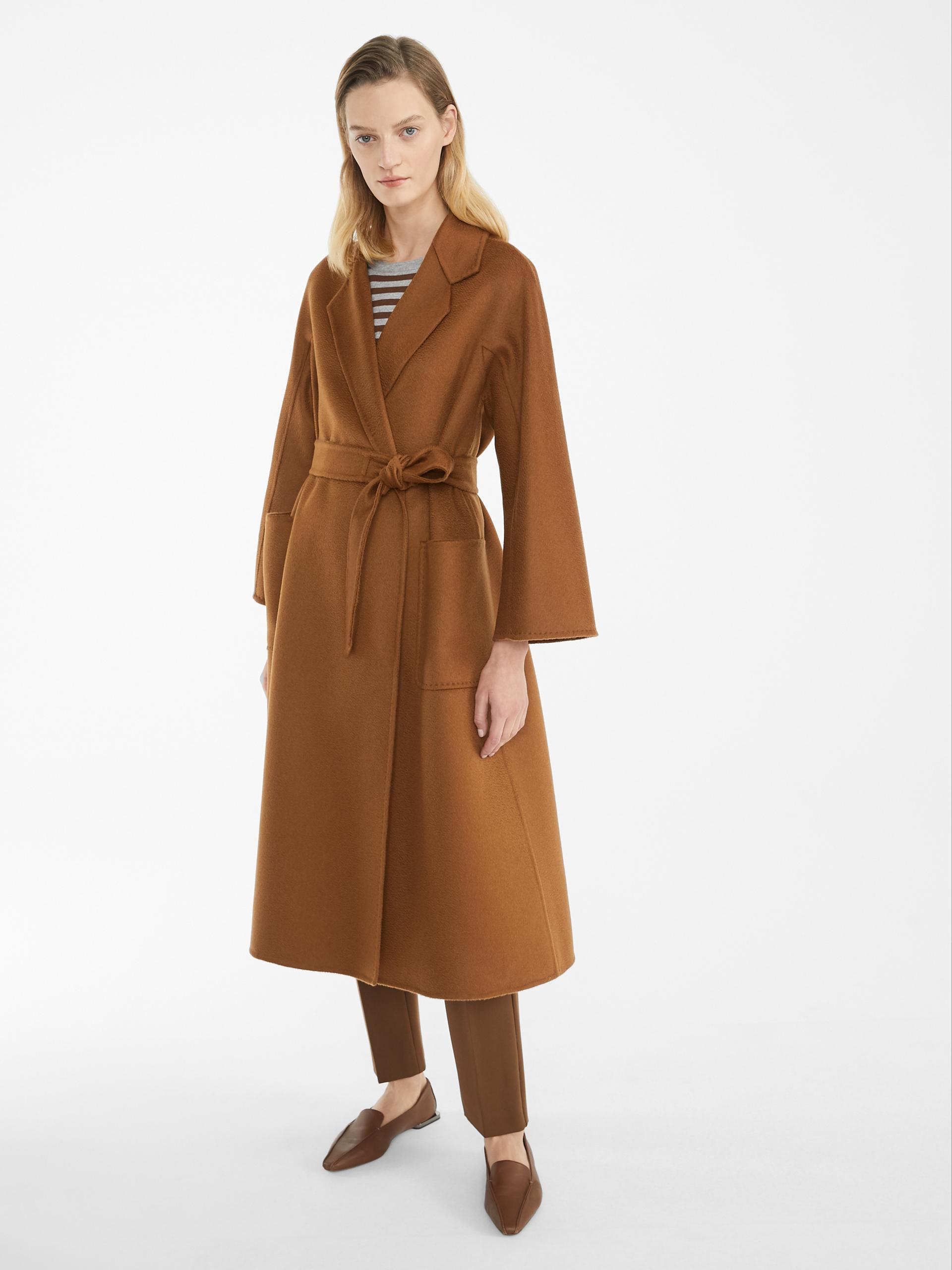 Max Mara Women's Brown Labbro Cashmere Coat