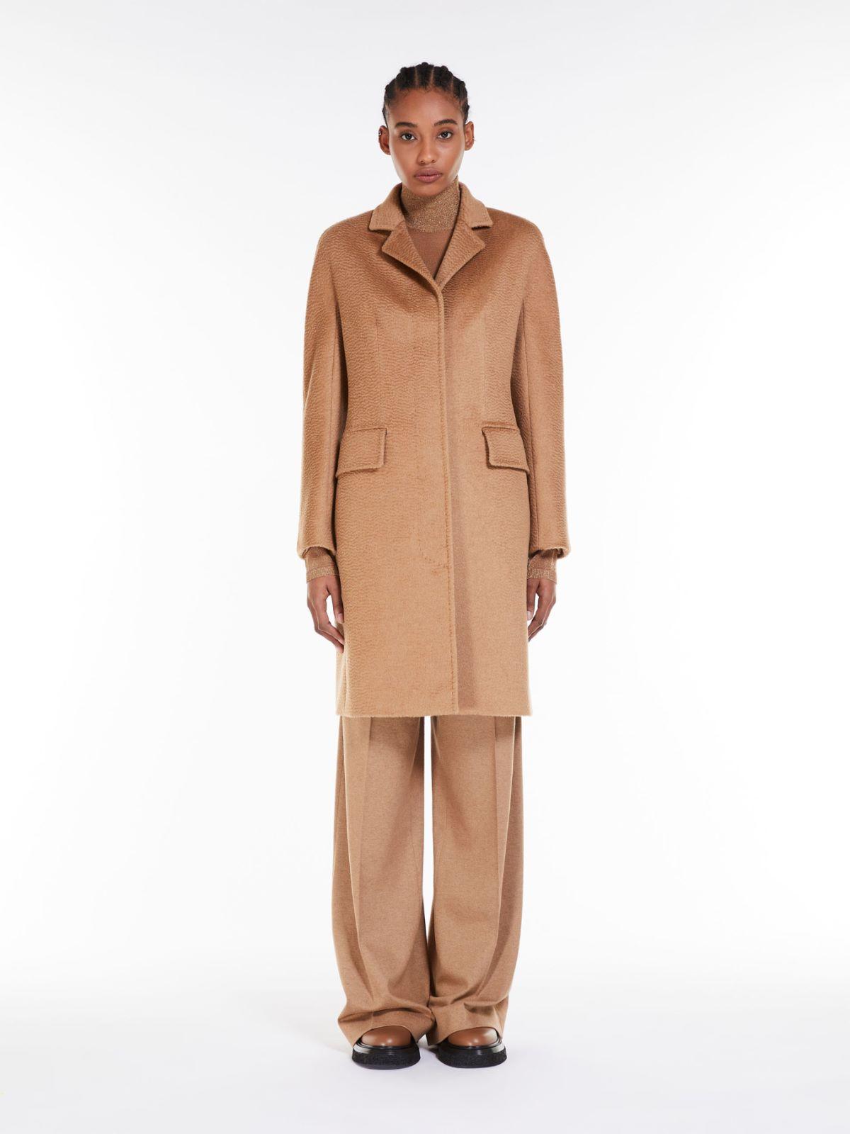 camel robe coat