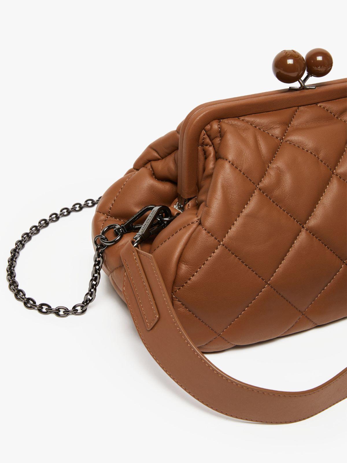 Max Mara Medium Pasticcino Bag In Nappa Leather in Brown