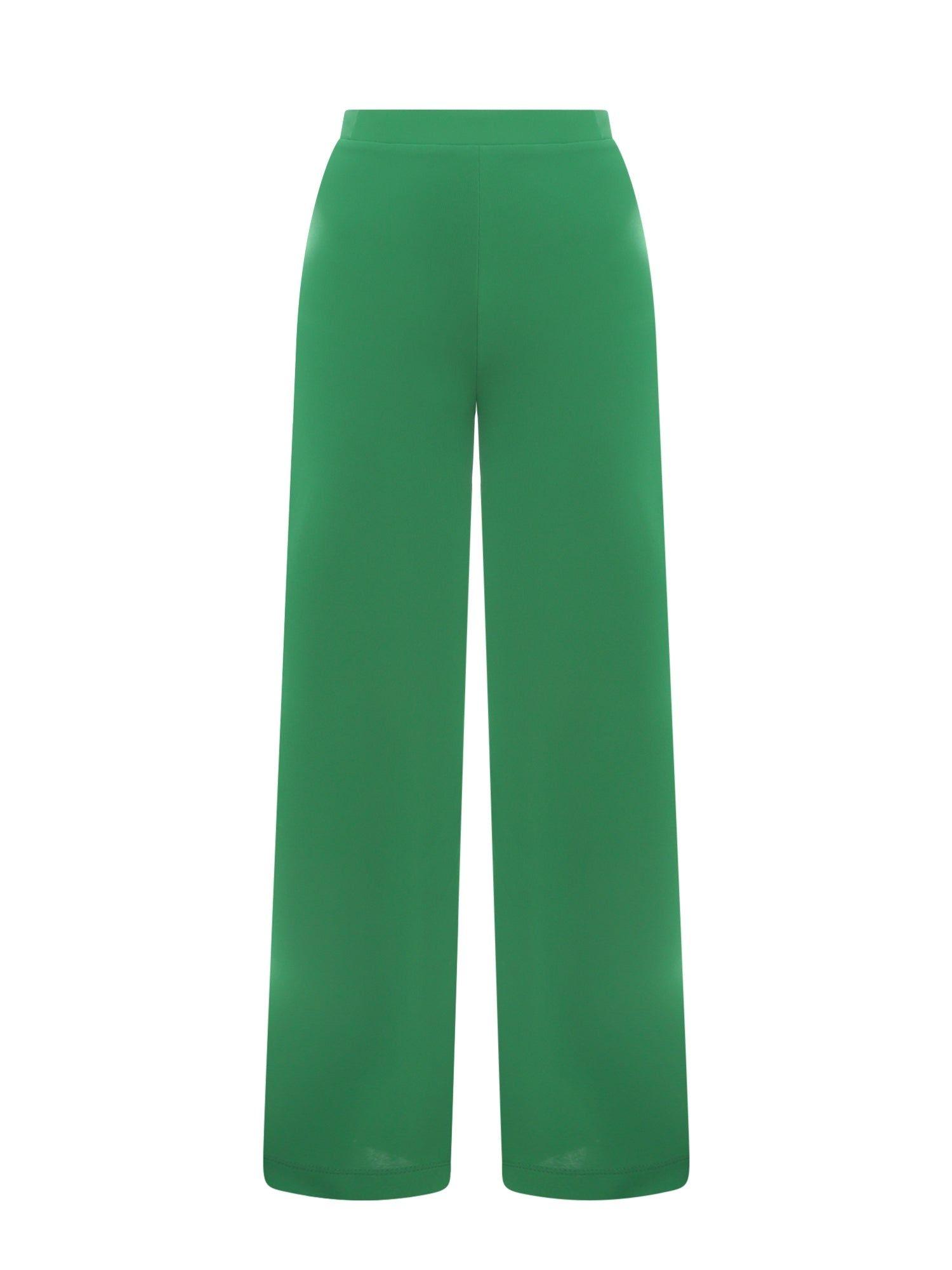 Erika Cavallini Semi Couture Acetate Pants in Green | Lyst