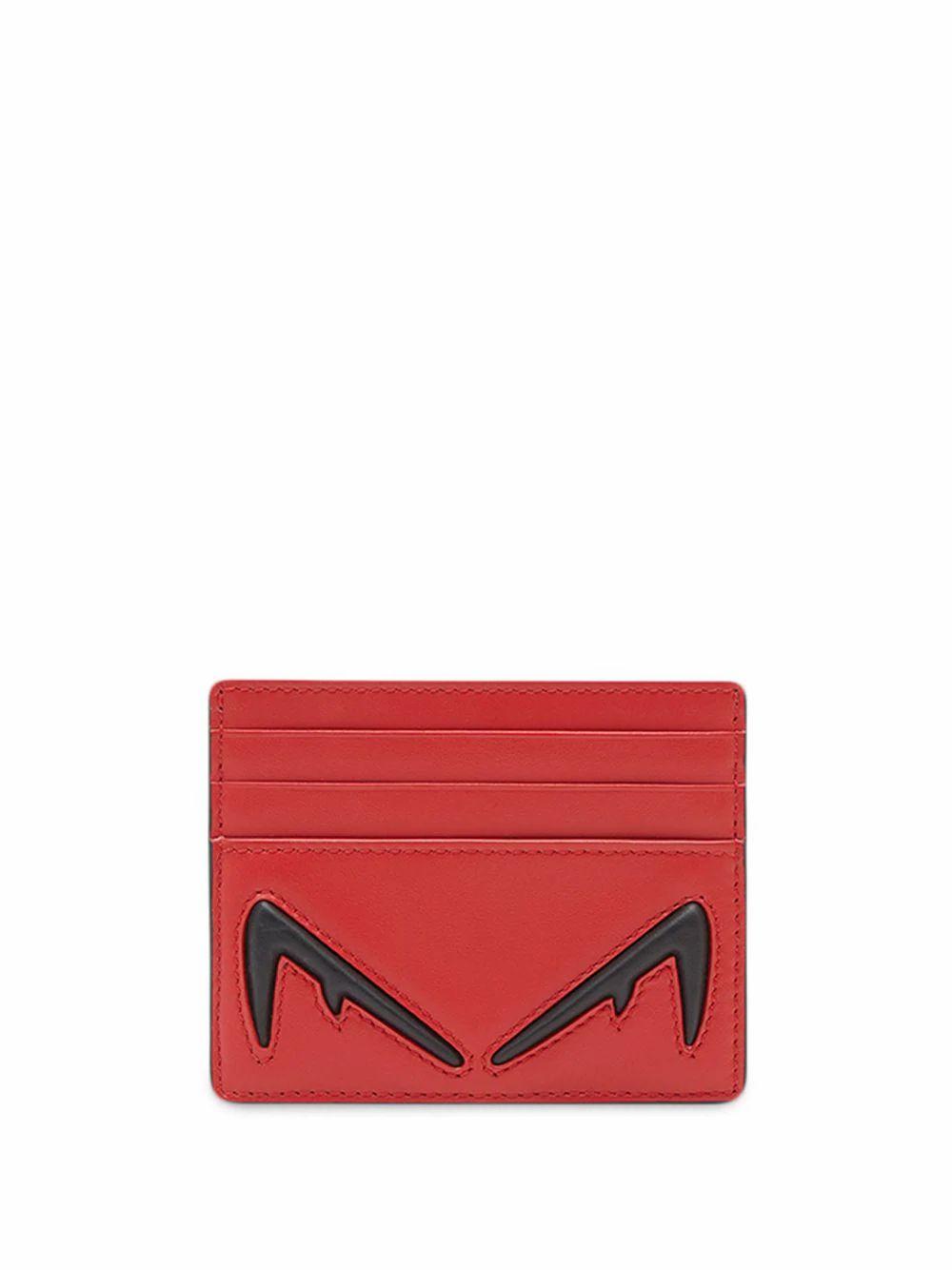 red fendi wallet