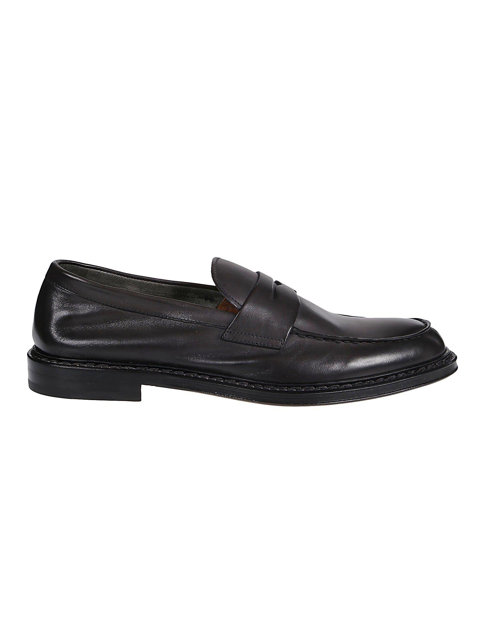 Doucal's Other Materials Loafers in Black for Men | Lyst