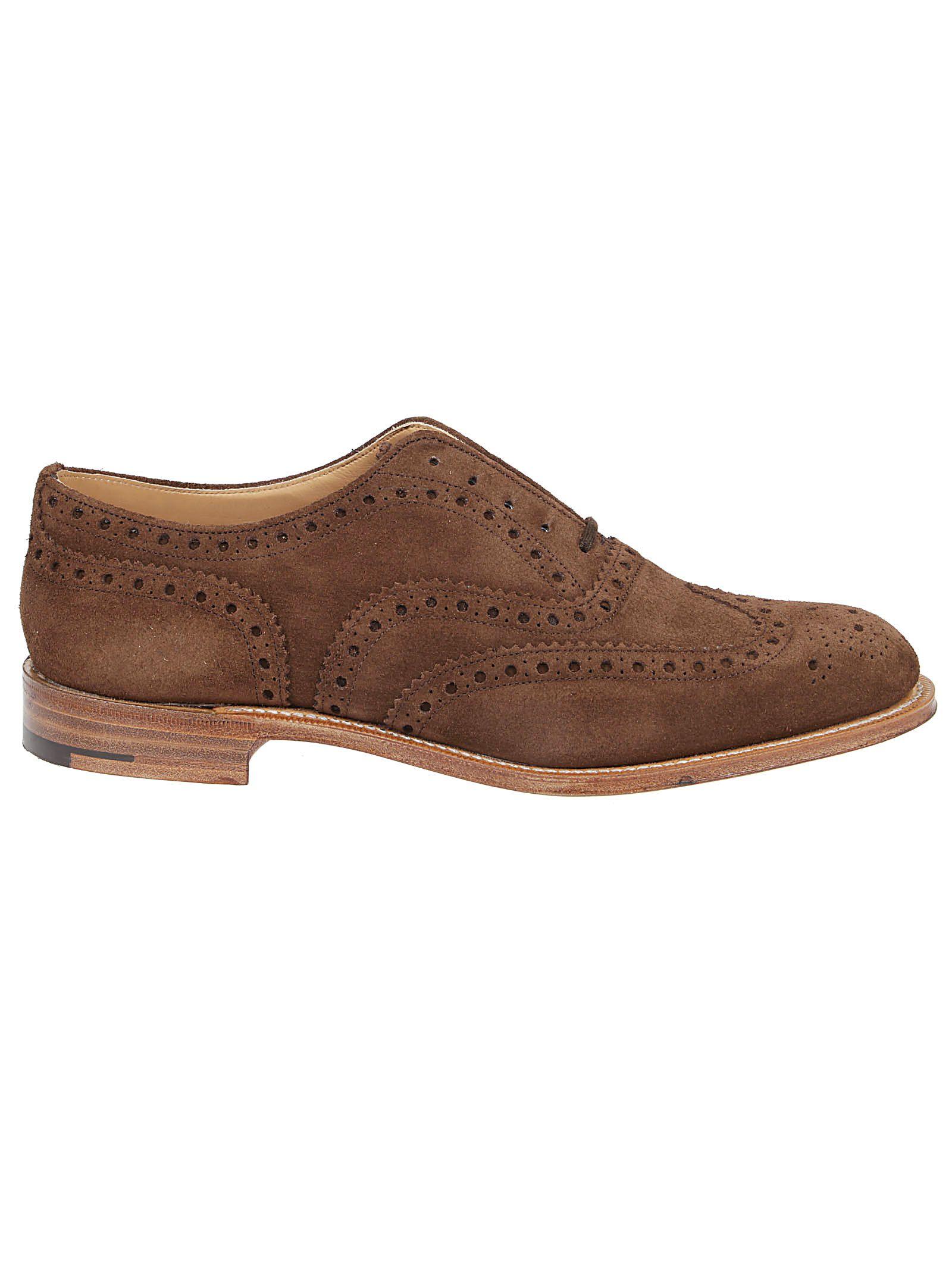 Church's Suede Lace-up Shoes in Brown for Men - Lyst