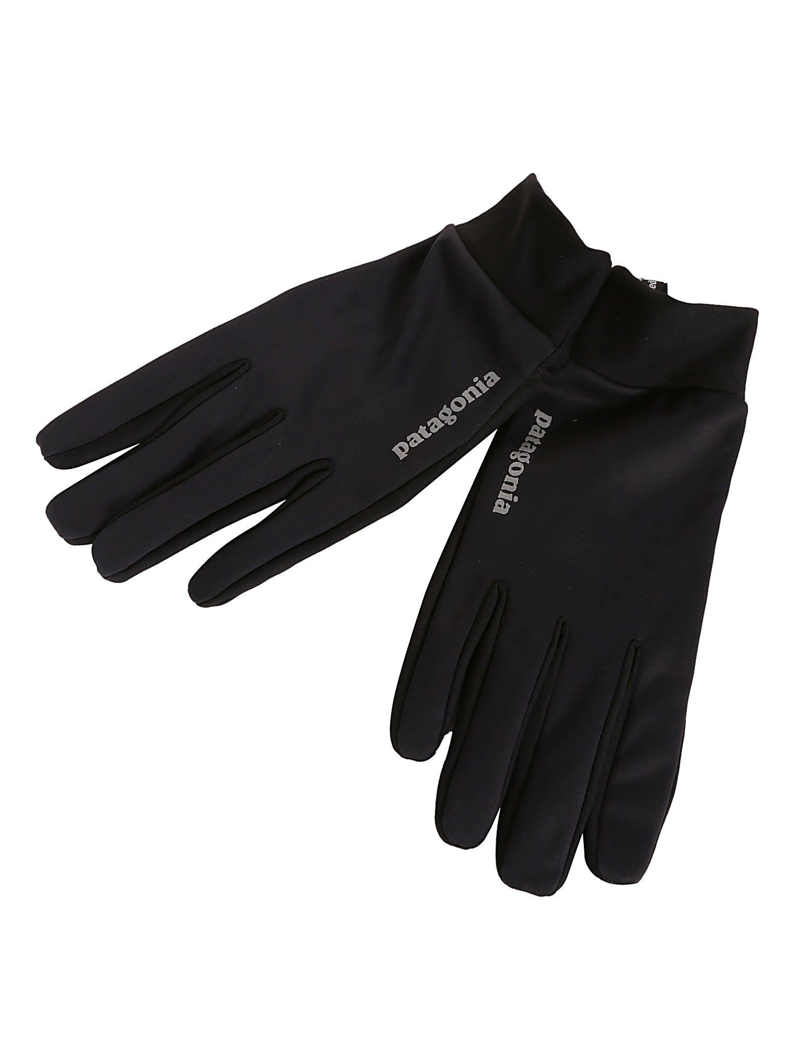 Patagonia Synthetic Black Polyester Gloves for Men - Lyst