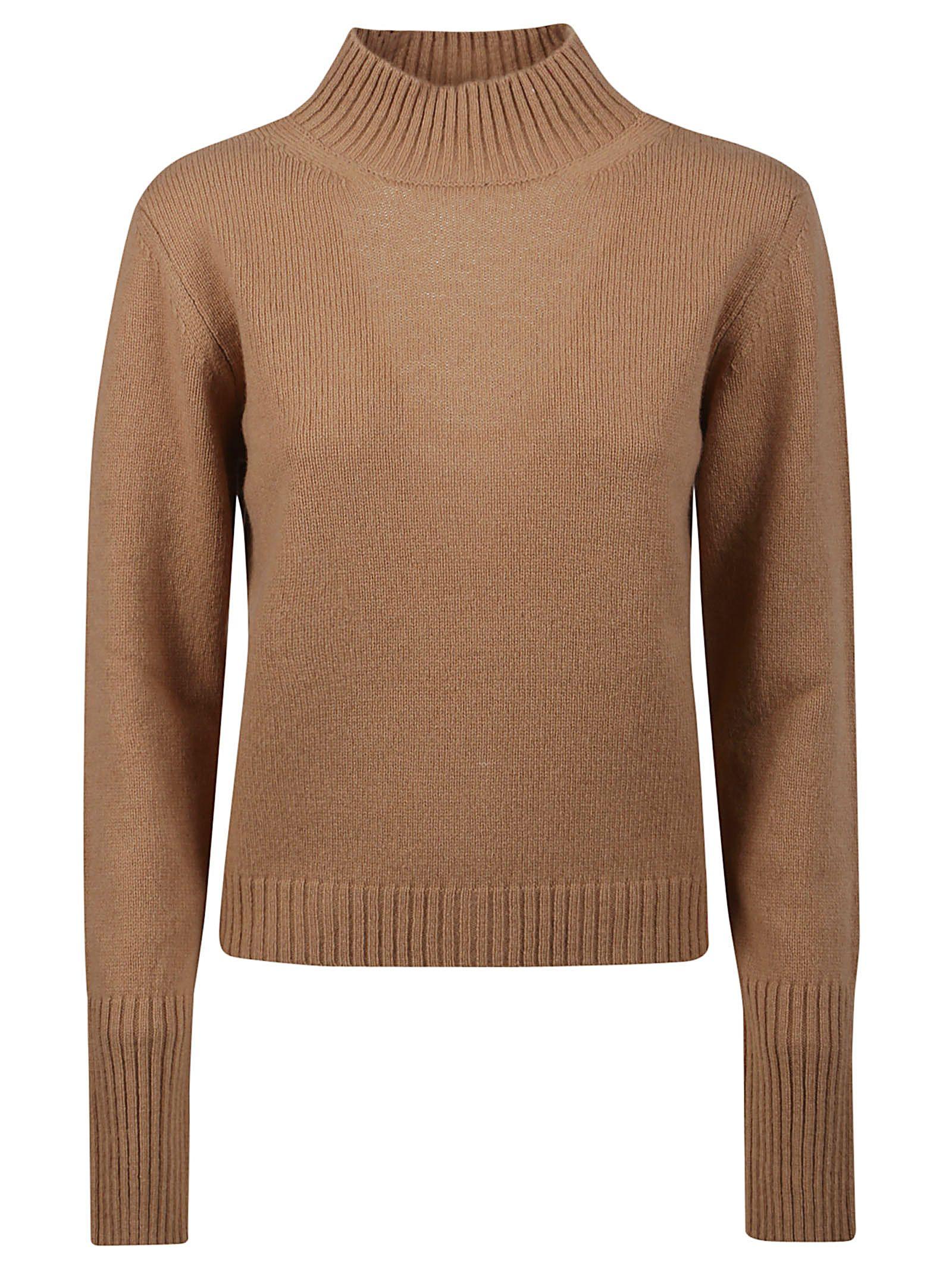 brown designer sweater