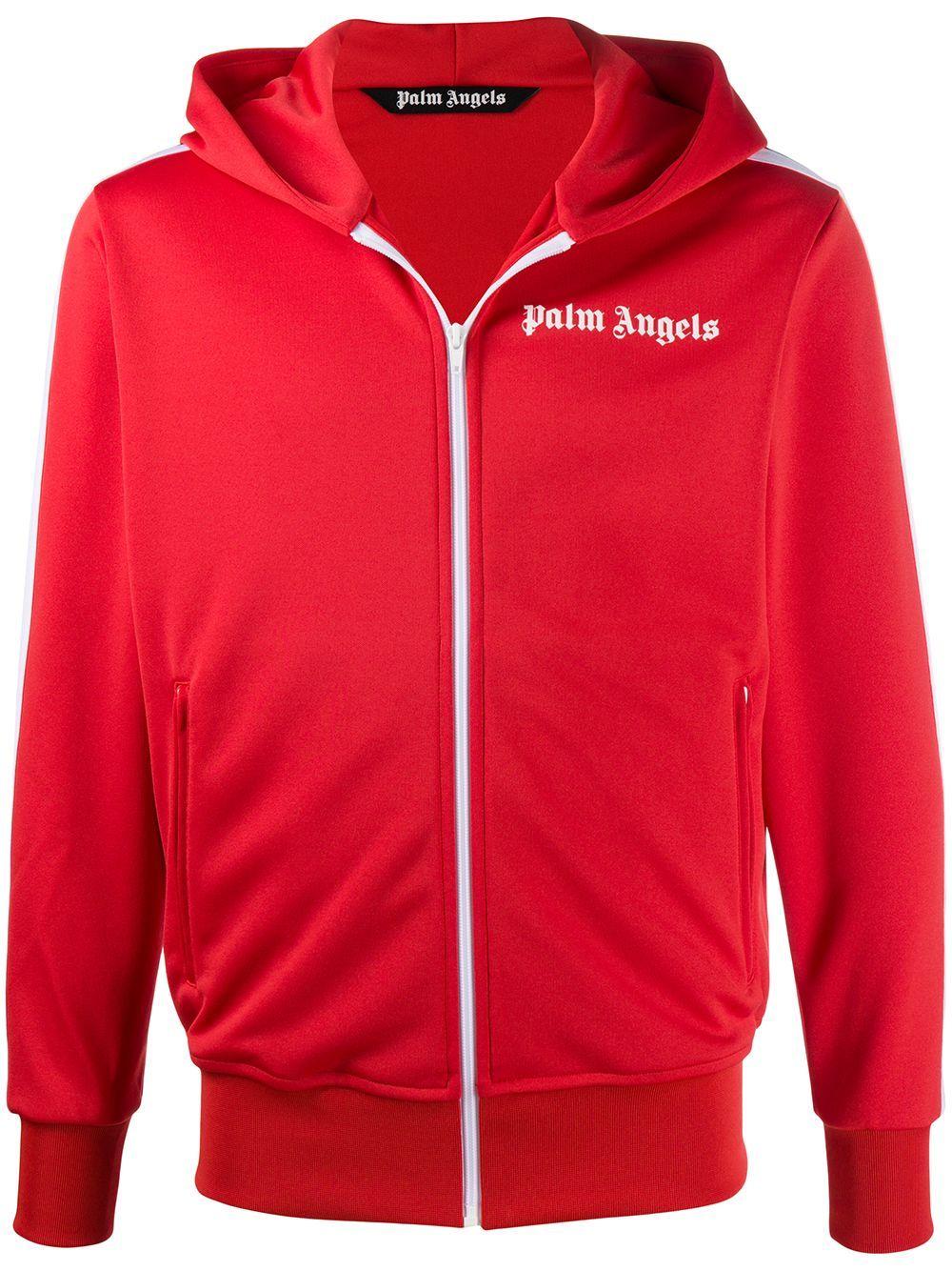 palm angels red sweatshirt