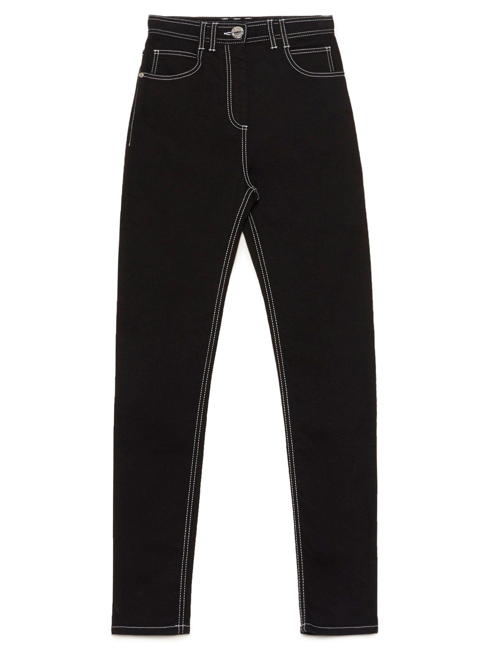 Balmain Cotton Jeans in Black Lyst
