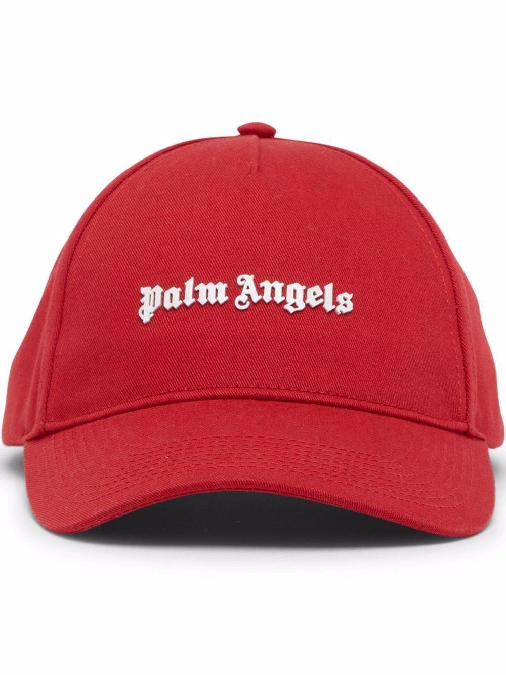 Palm Angels Logo-print Cotton Cap in 