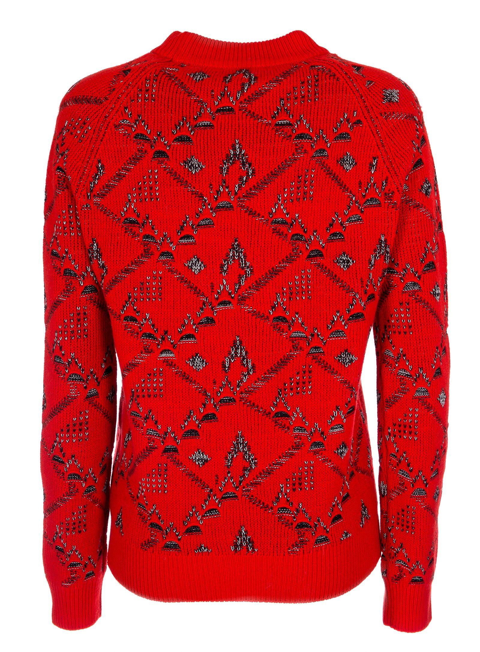 Saint Laurent Red Wool Sweater - Save 17% - Lyst