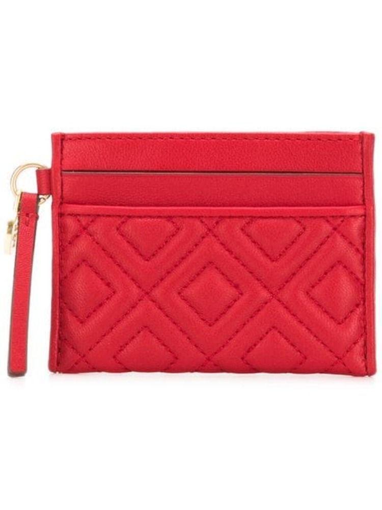 Tory Burch Red Leather Wallet in Red Lyst